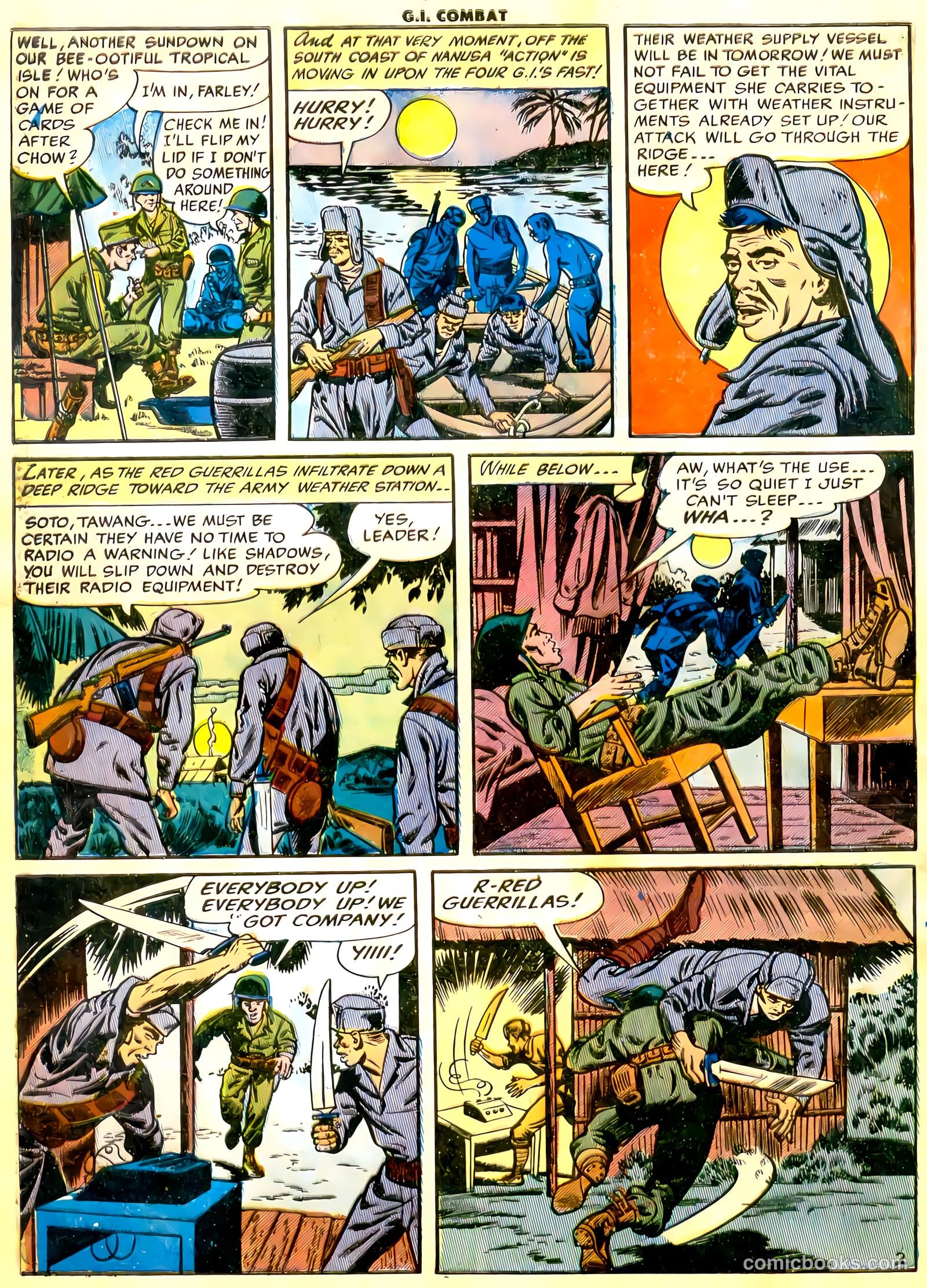 G.I. Combat #18 (1954) — page 23 of 29