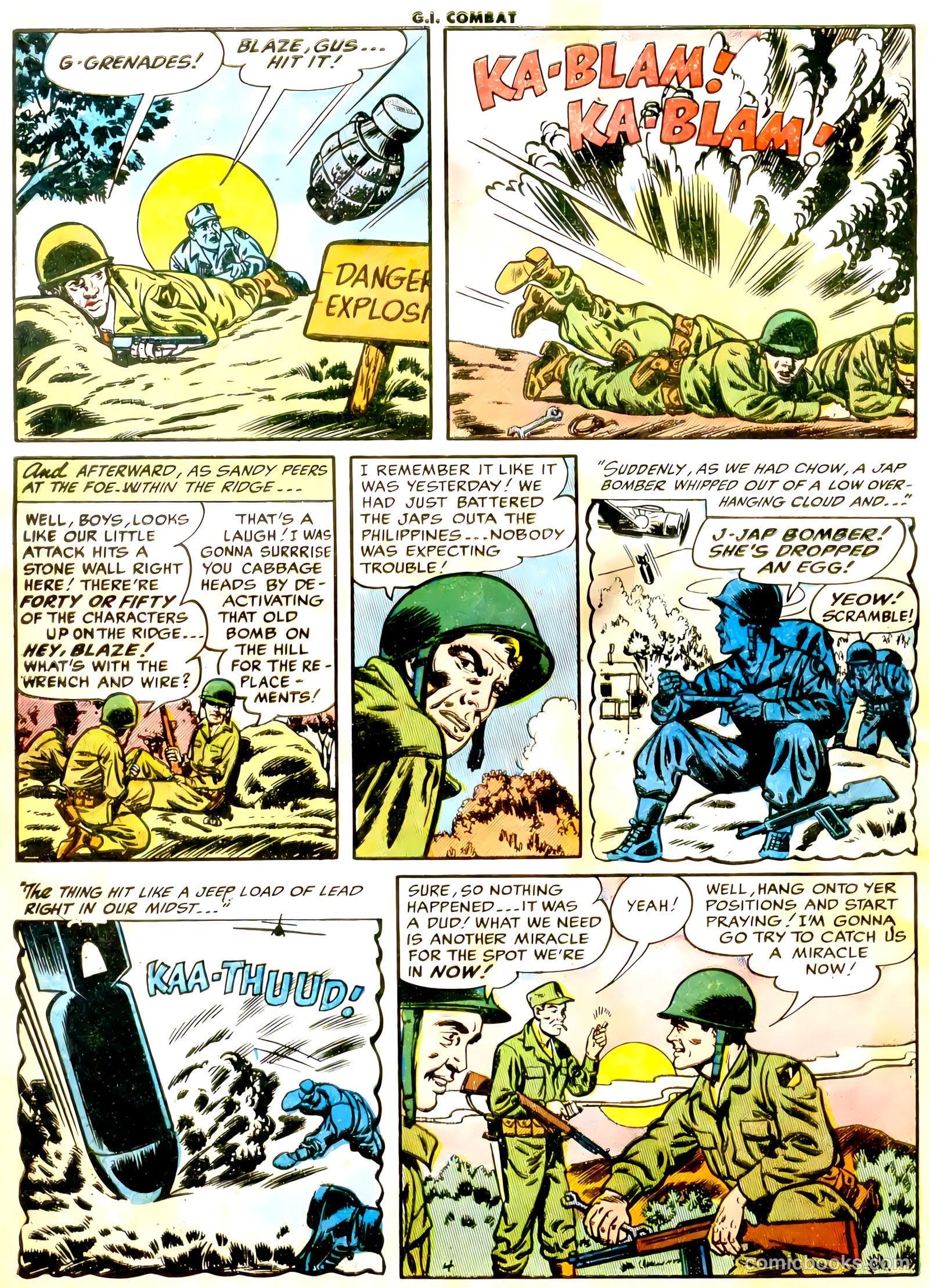 G.I. Combat #18 (1954) — page 25 of 29