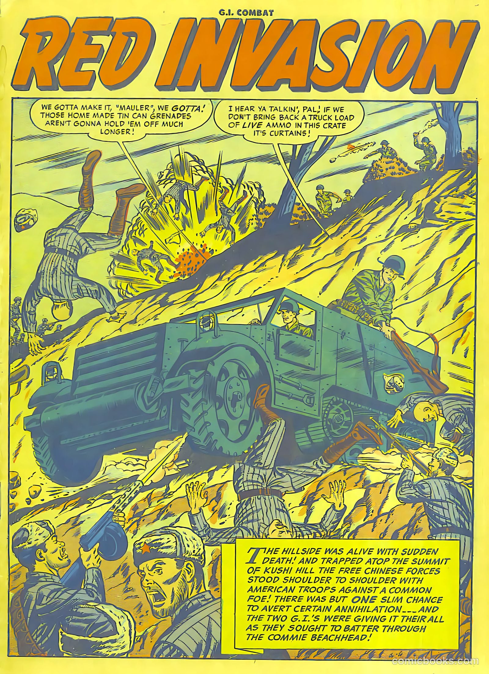 G.I. Combat #19 (1954) — page 2 of 29