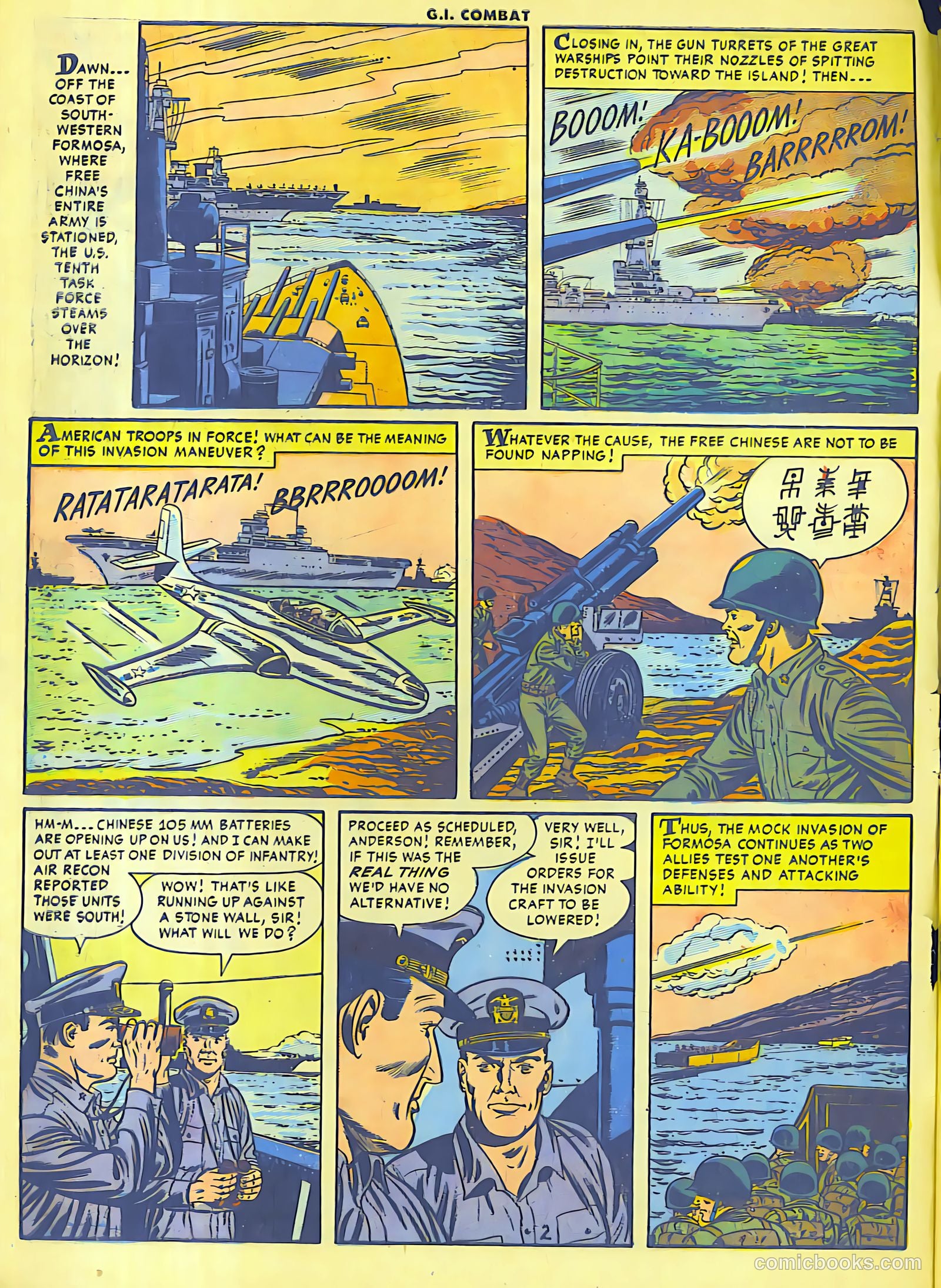 G.I. Combat #19 (1954) — page 3 of 29