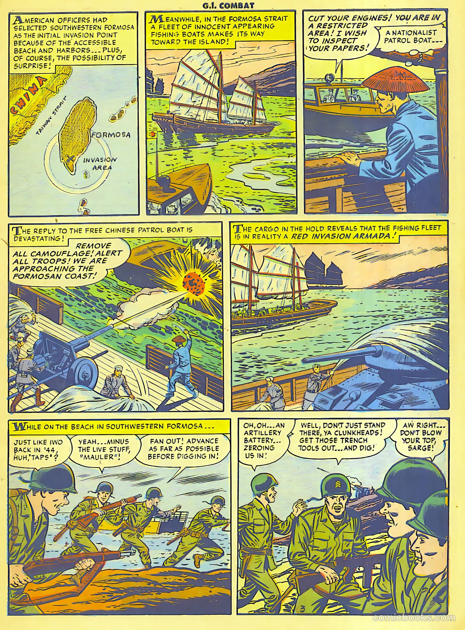 G.I. Combat #19 (1954) — page 4 of 29