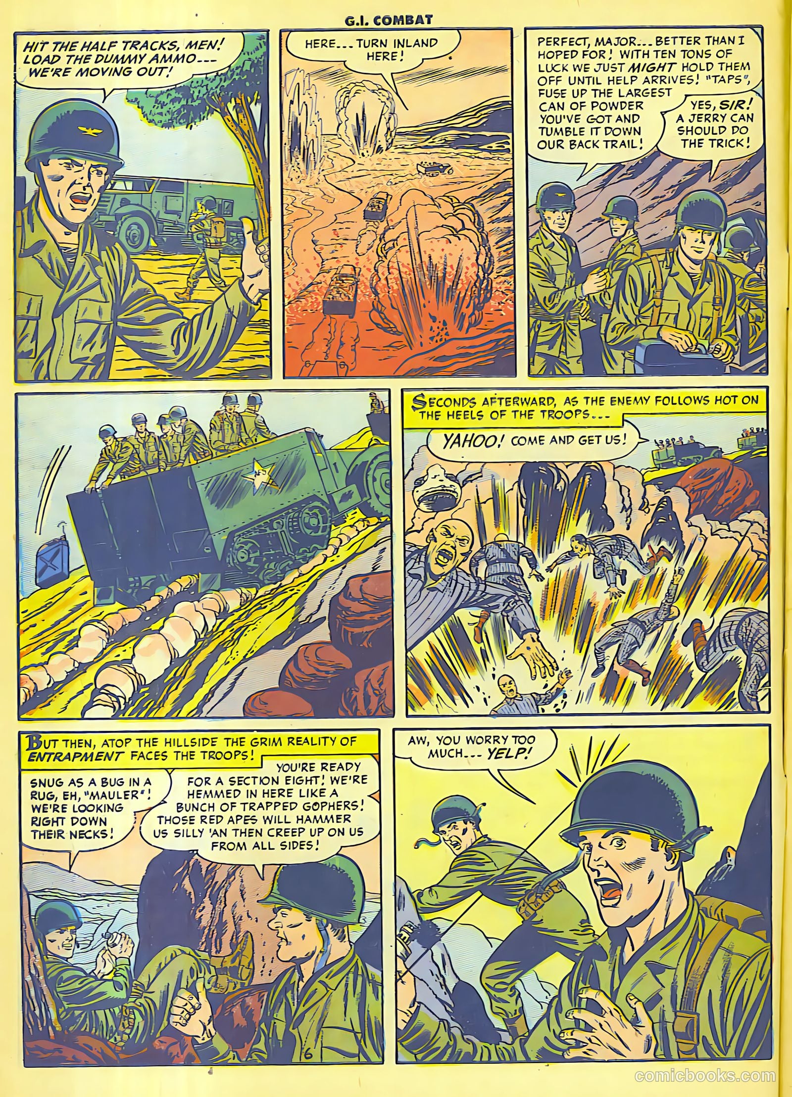 G.I. Combat #19 (1954) — page 7 of 29