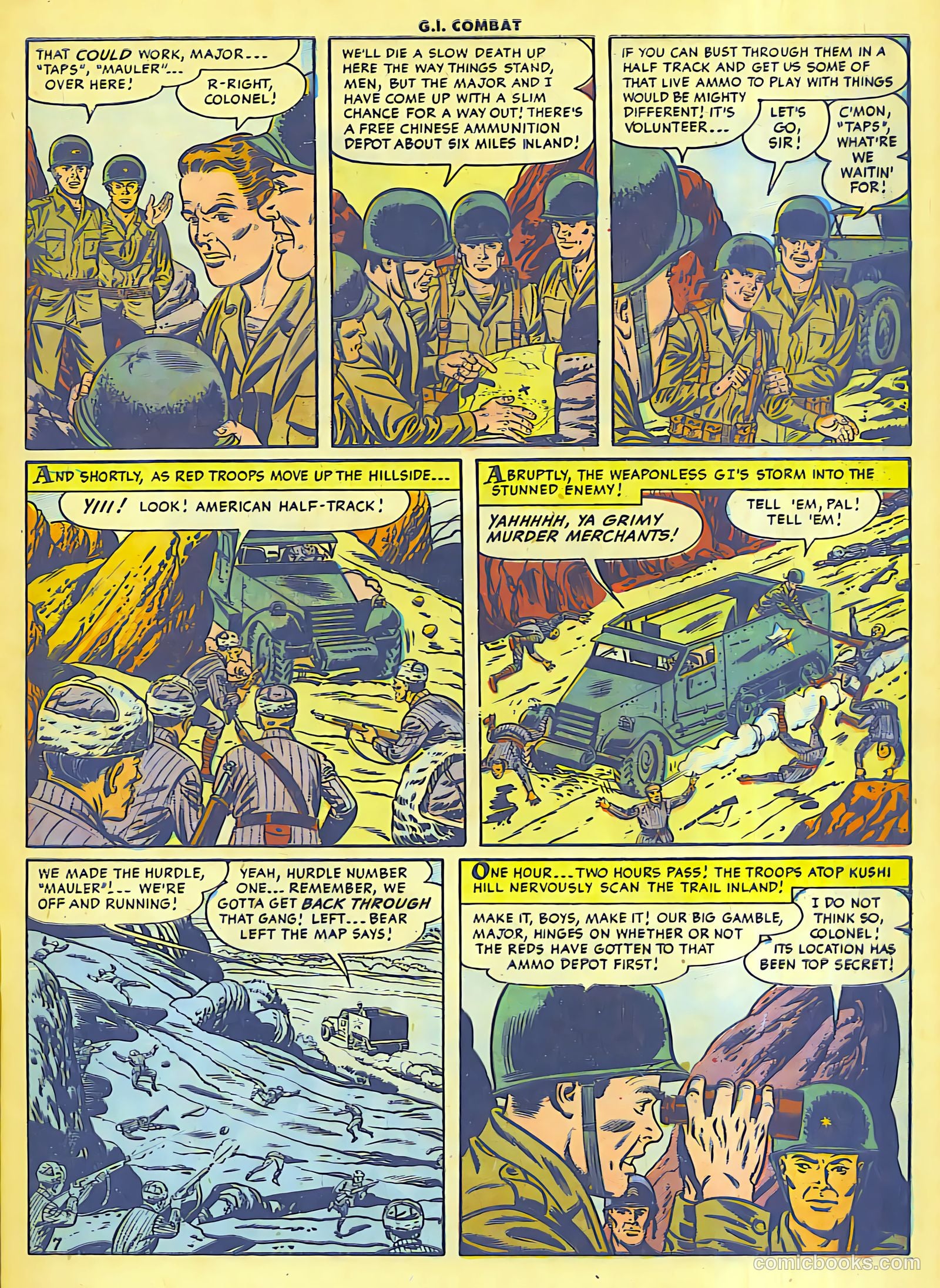 G.I. Combat #19 (1954) — page 8 of 29