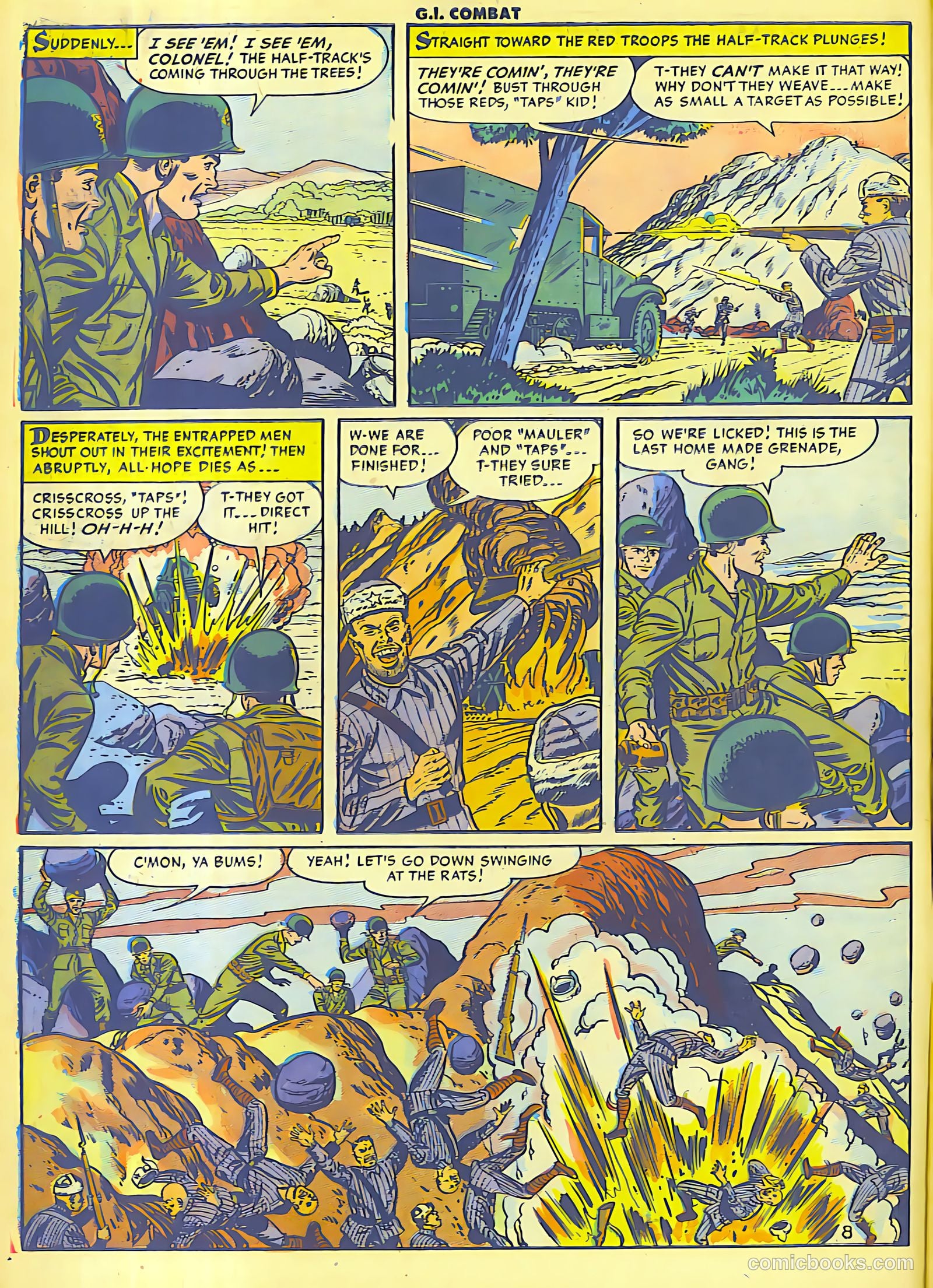 G.I. Combat #19 (1954) — page 9 of 29