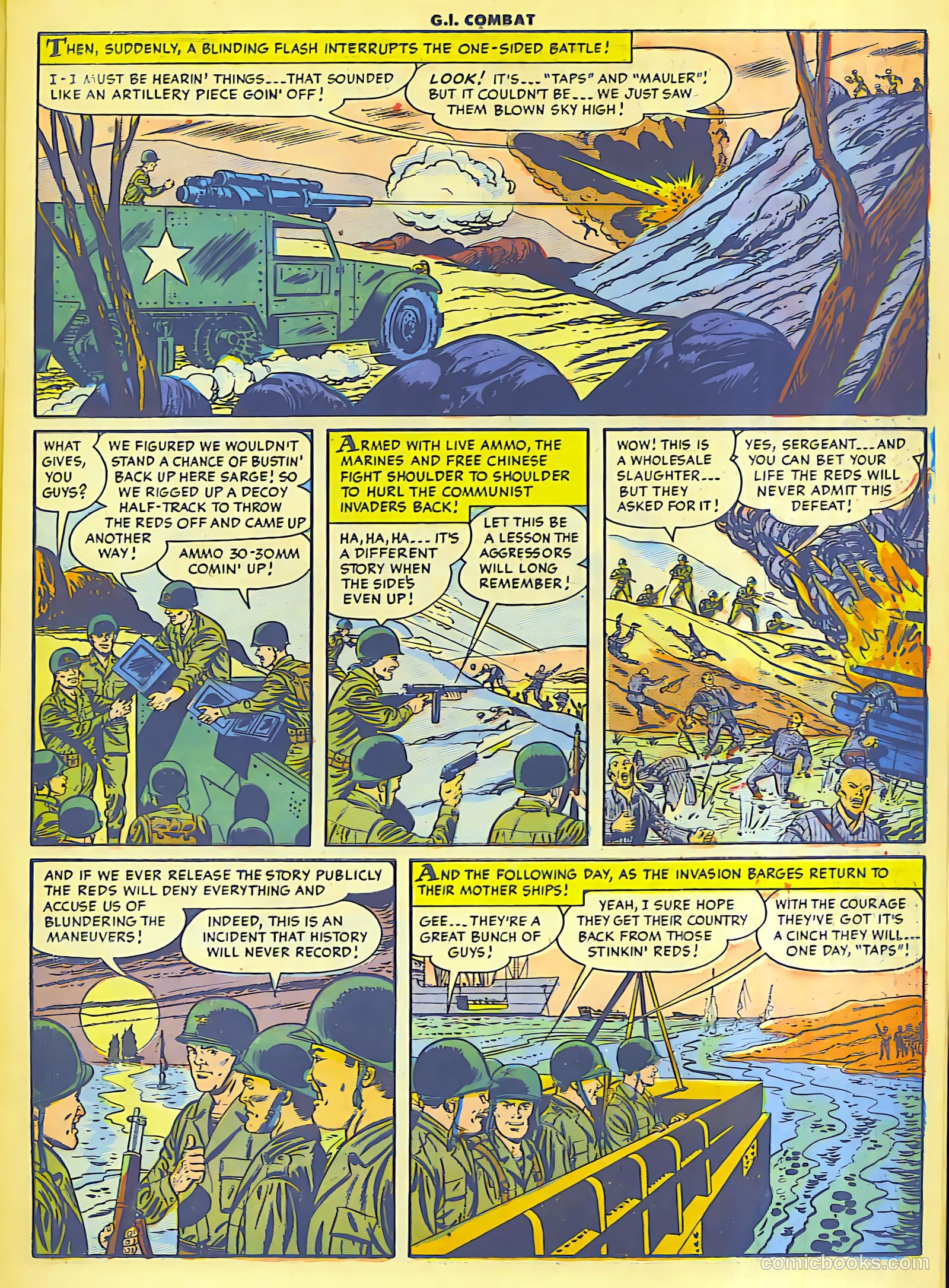 G.I. Combat #19 (1954) — page 10 of 29
