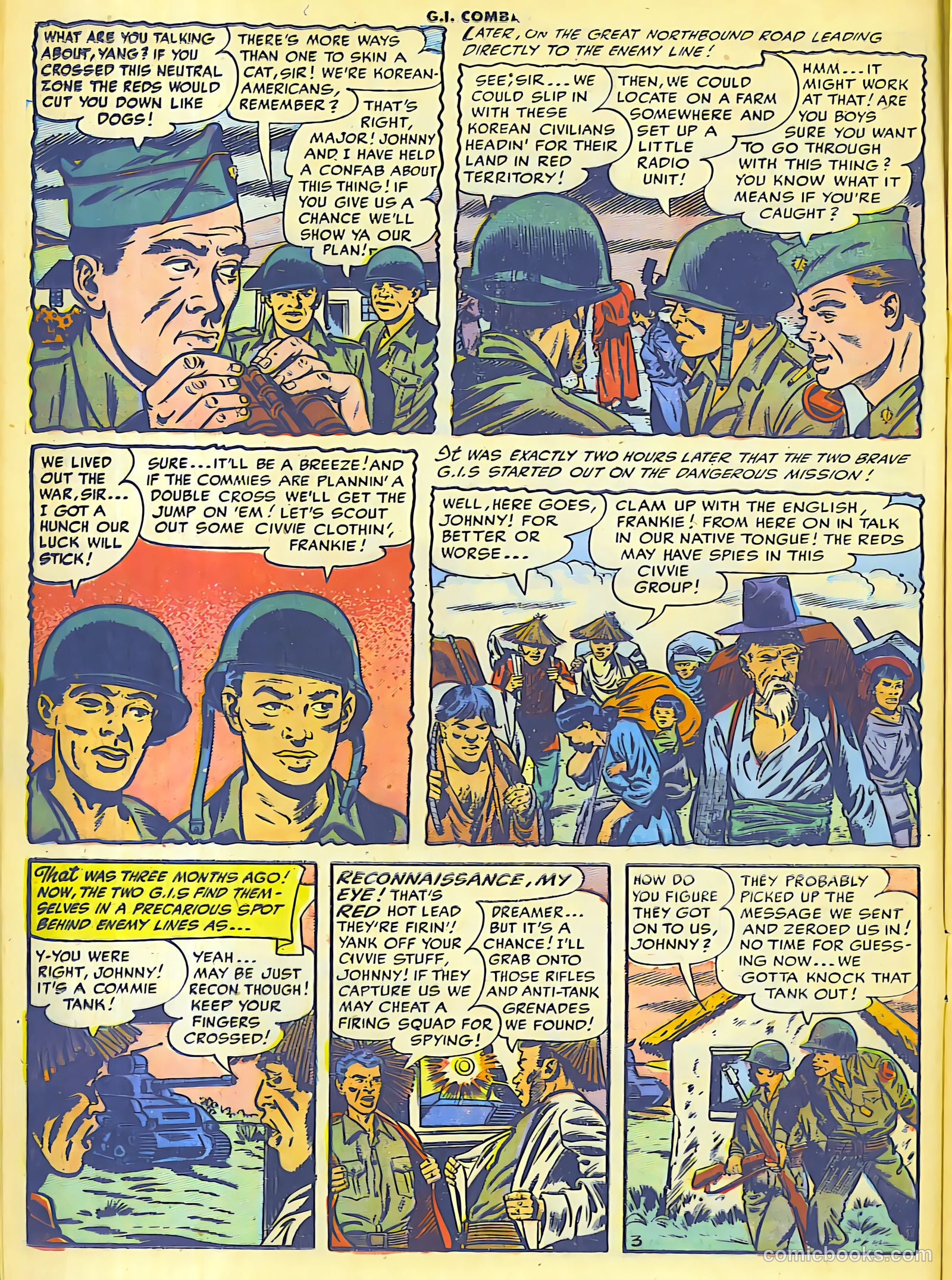 G.I. Combat #19 (1954) — page 13 of 29