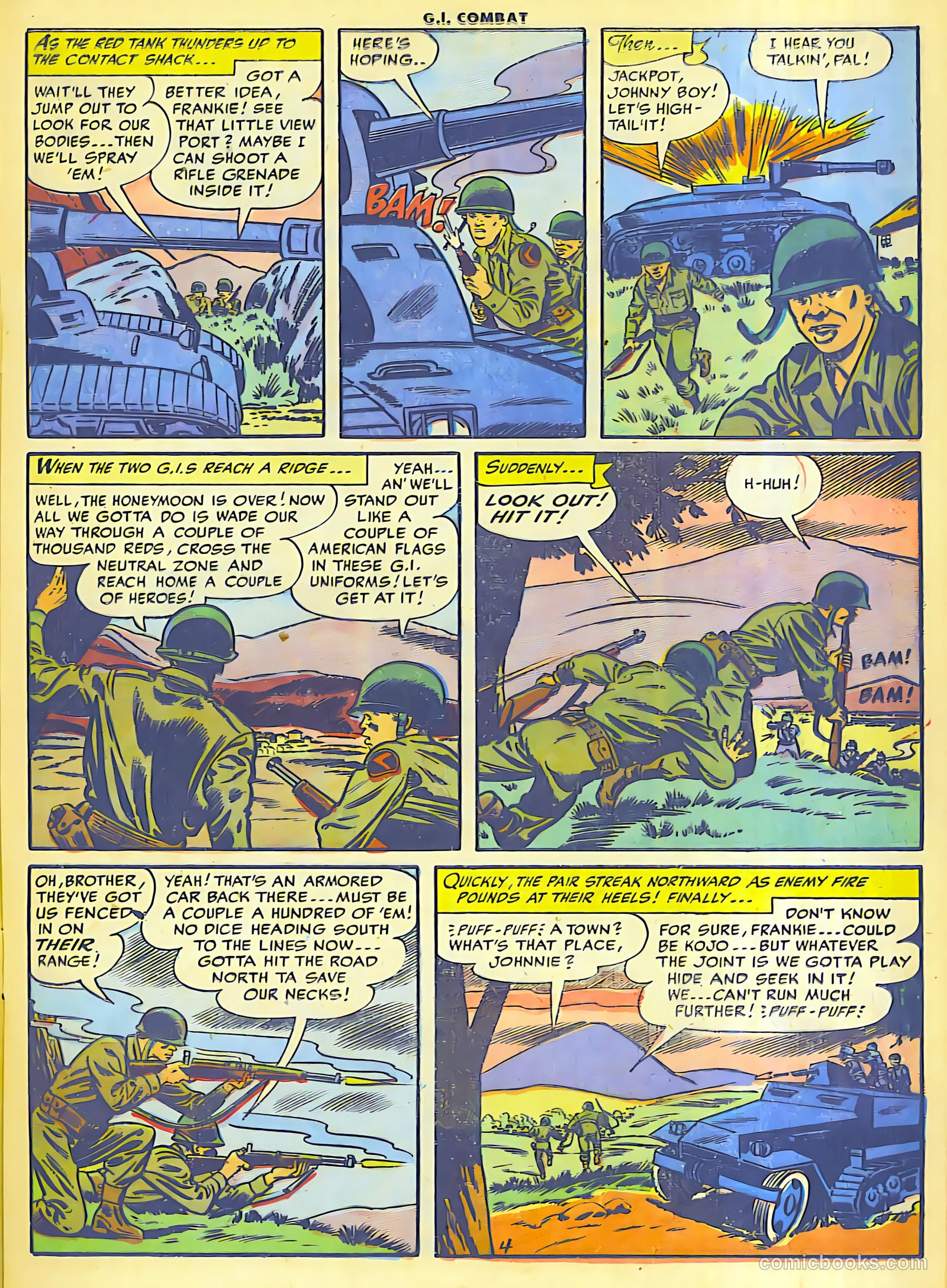 G.I. Combat #19 (1954) — page 14 of 29