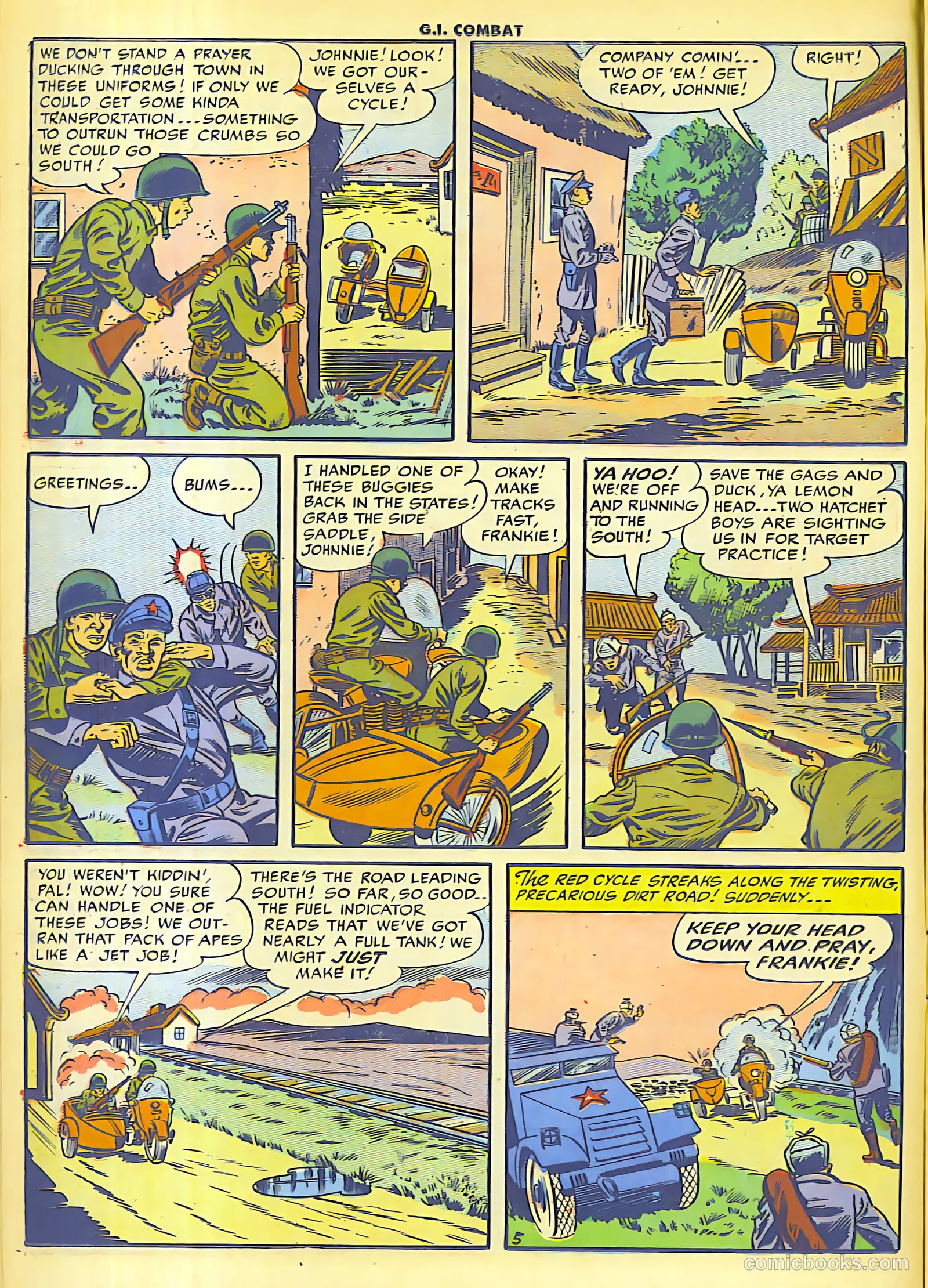 G.I. Combat #19 (1954) — page 15 of 29