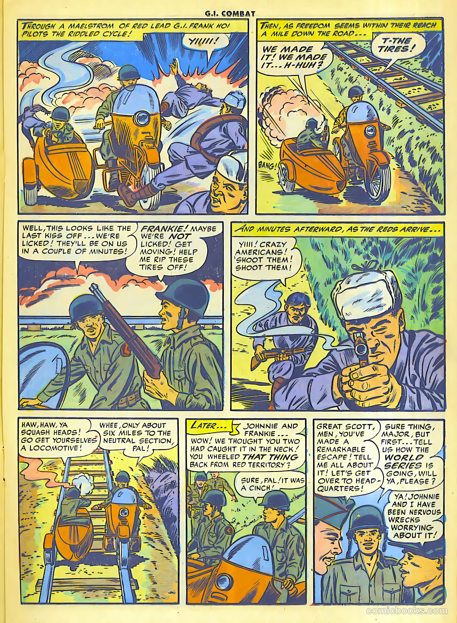 G.I. Combat #19 (1954) — page 16 of 29