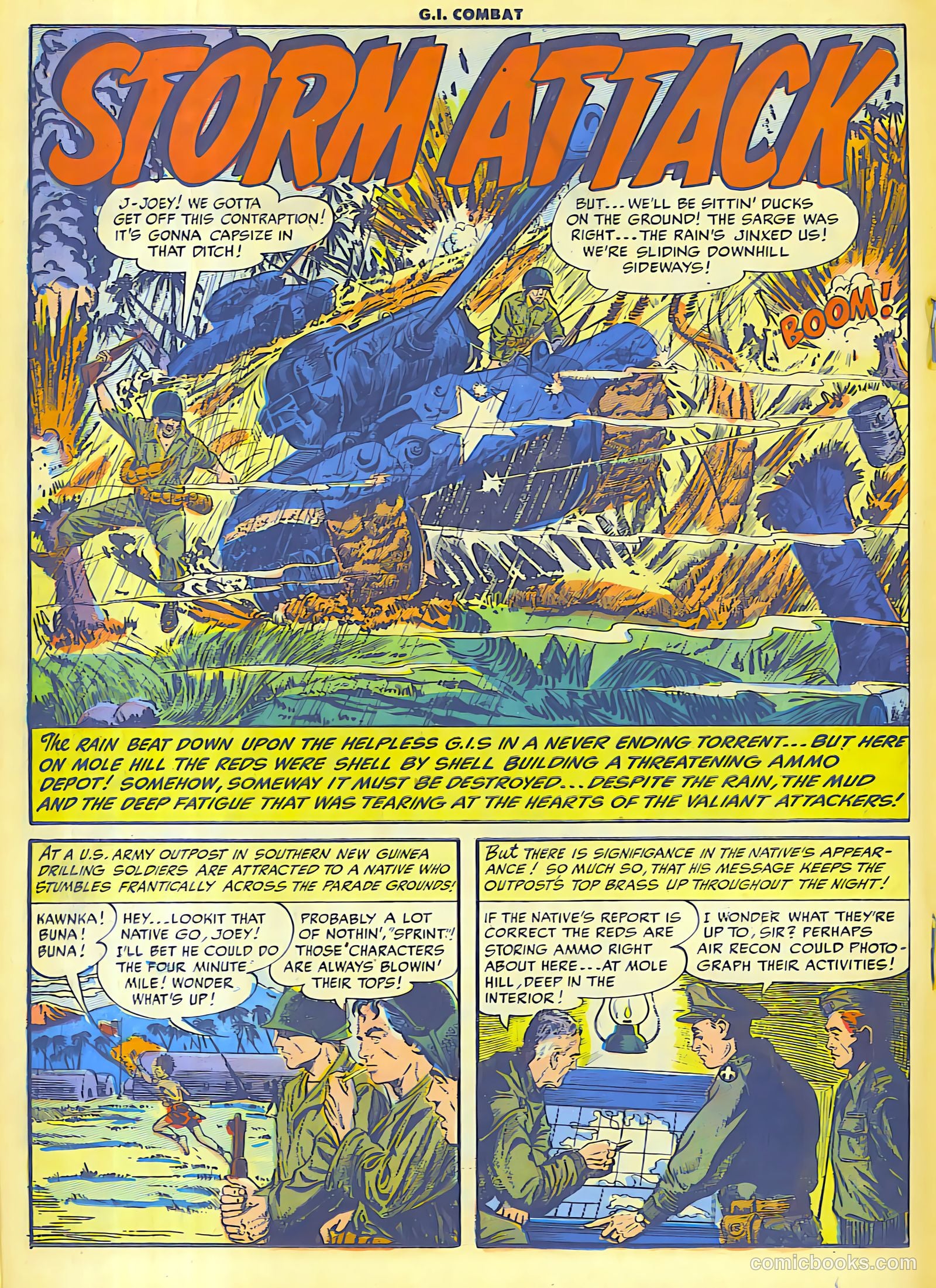 G.I. Combat #19 (1954) — page 17 of 29