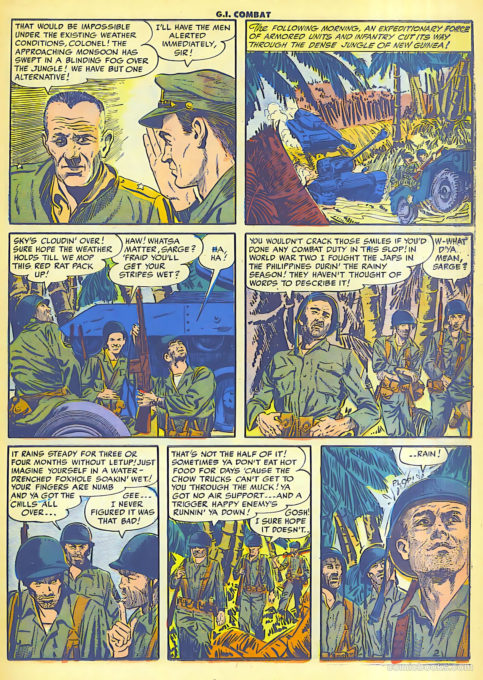 G.I. Combat #19 (1954) — page 18 of 29