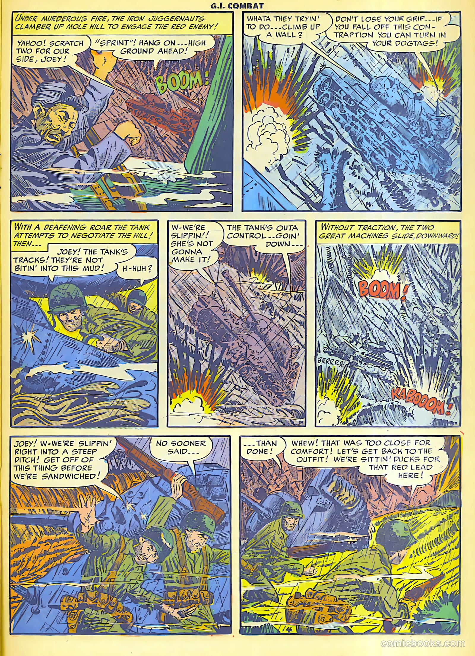 G.I. Combat #19 (1954) — page 20 of 29