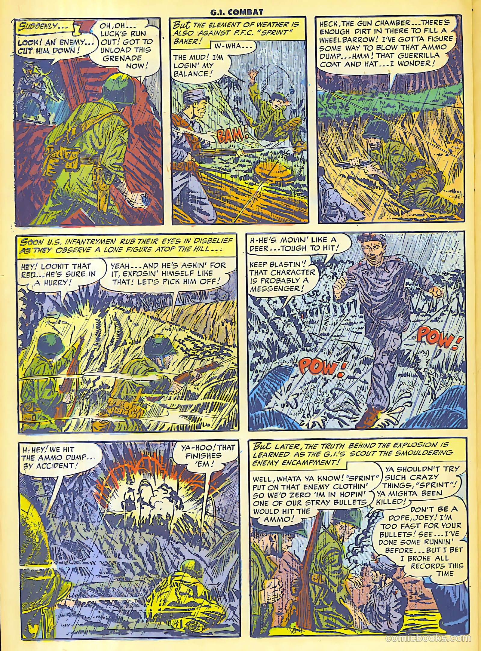 G.I. Combat #19 (1954) — page 23 of 29