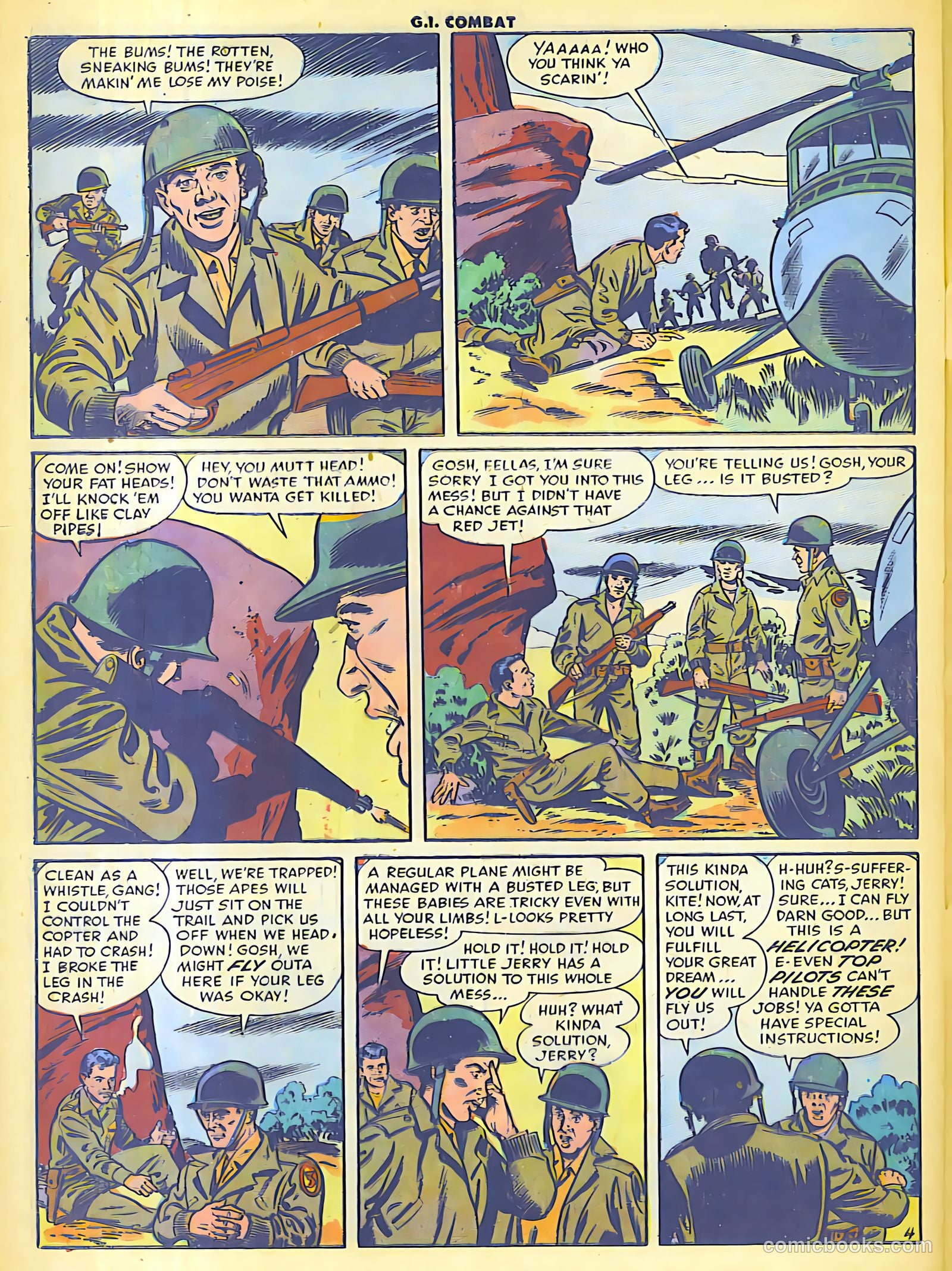G.I. Combat #19 (1954) — page 27 of 29
