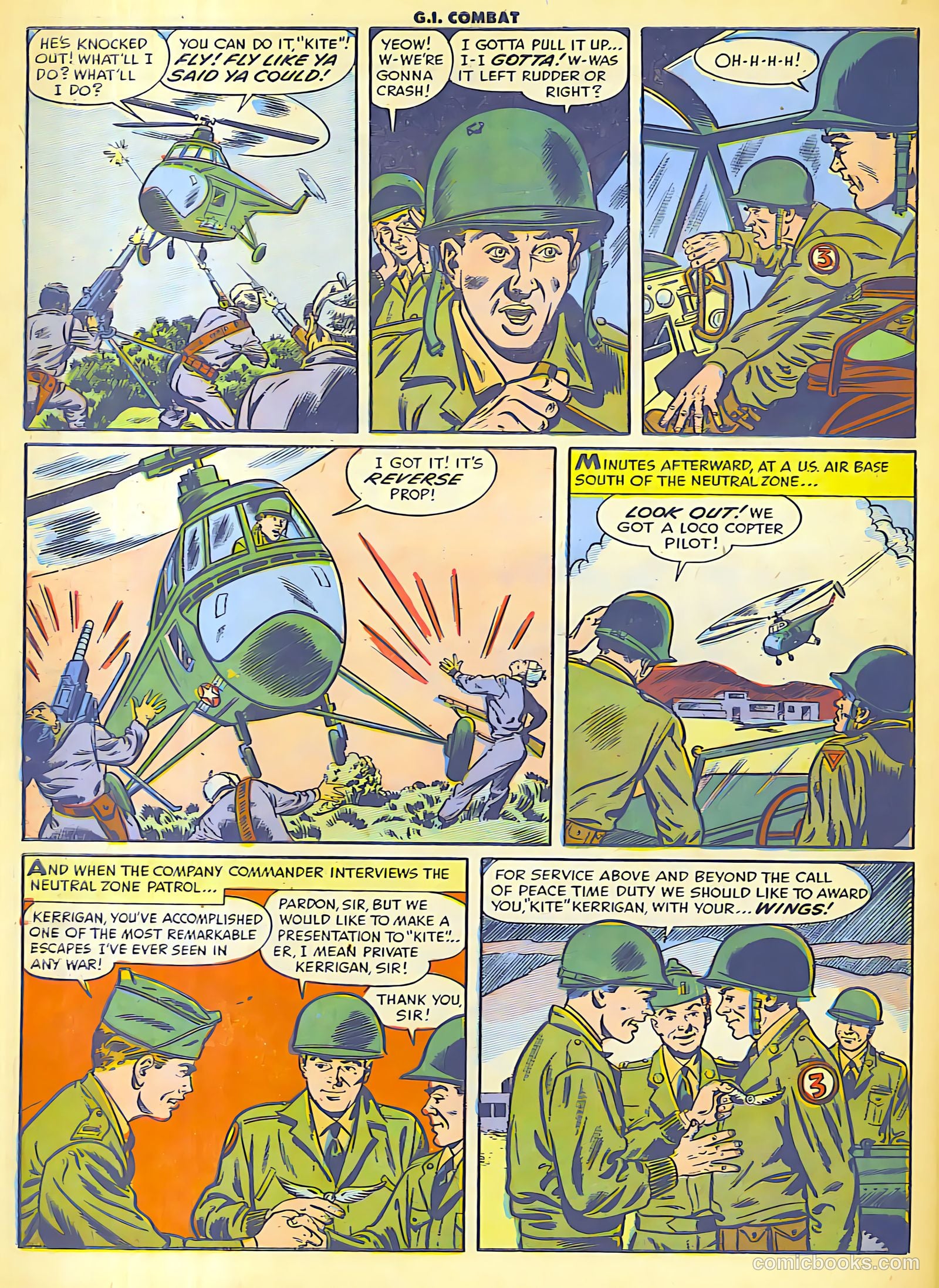 G.I. Combat #19 (1954) — page 29 of 29