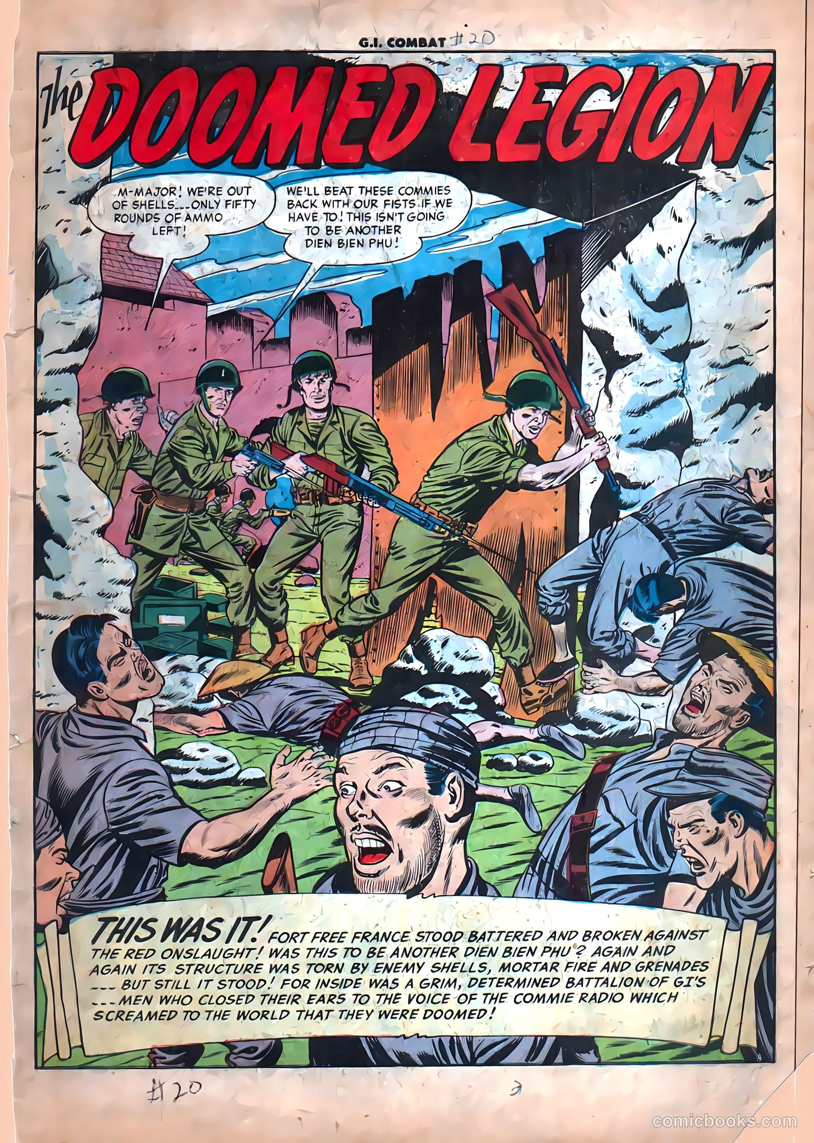 G.I. Combat #20 (1955) — page 2 of 33