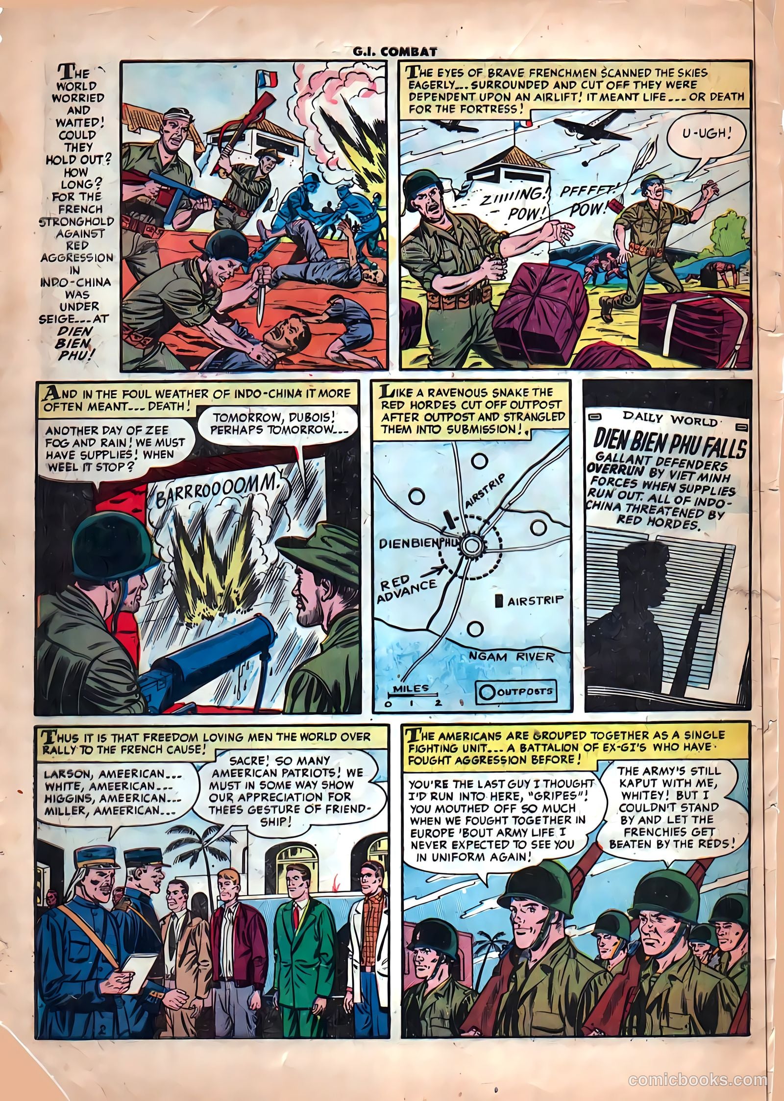 G.I. Combat #20 (1955) — page 3 of 33