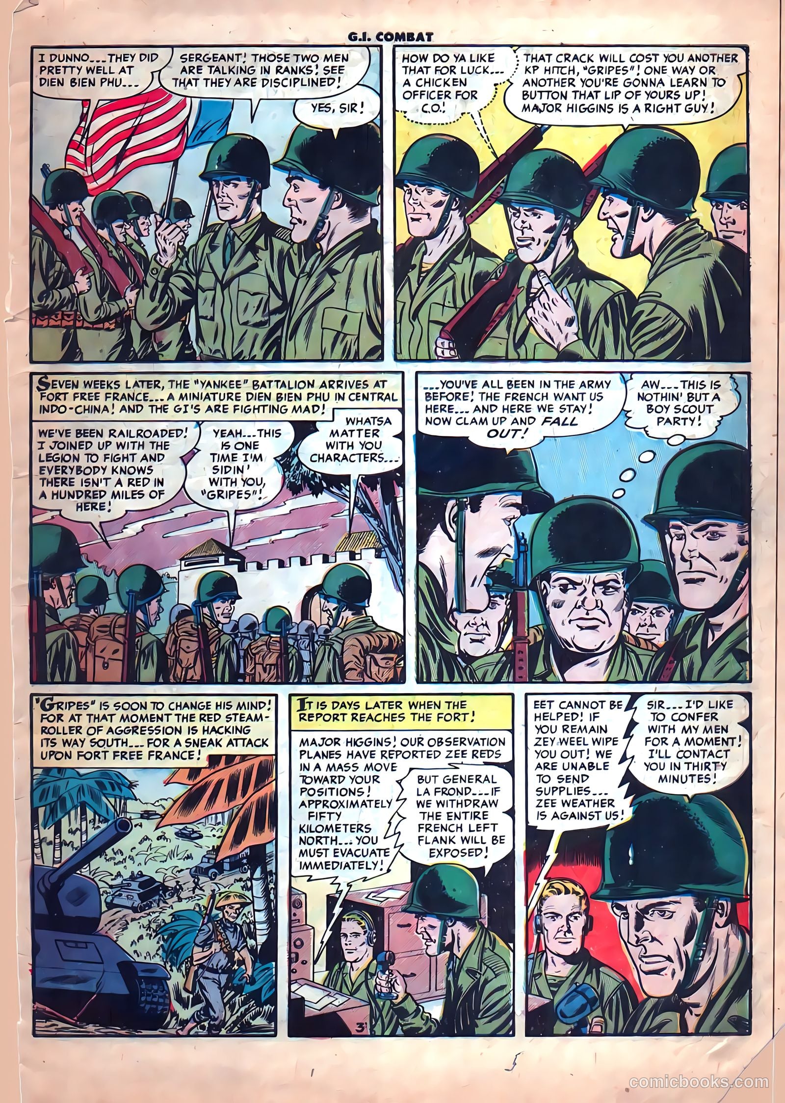 G.I. Combat #20 (1955) — page 4 of 33
