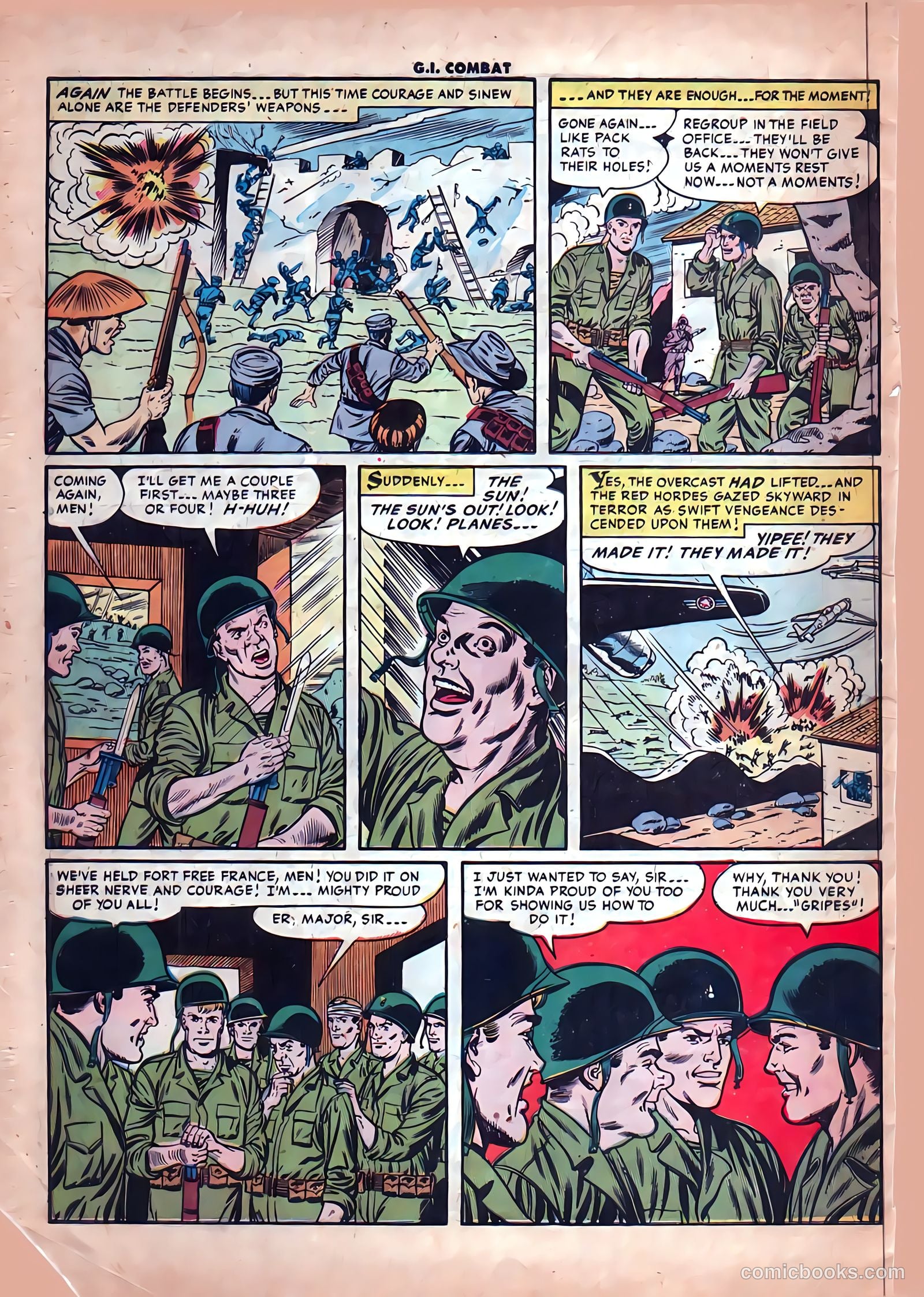 G.I. Combat #20 (1955) — page 9 of 33