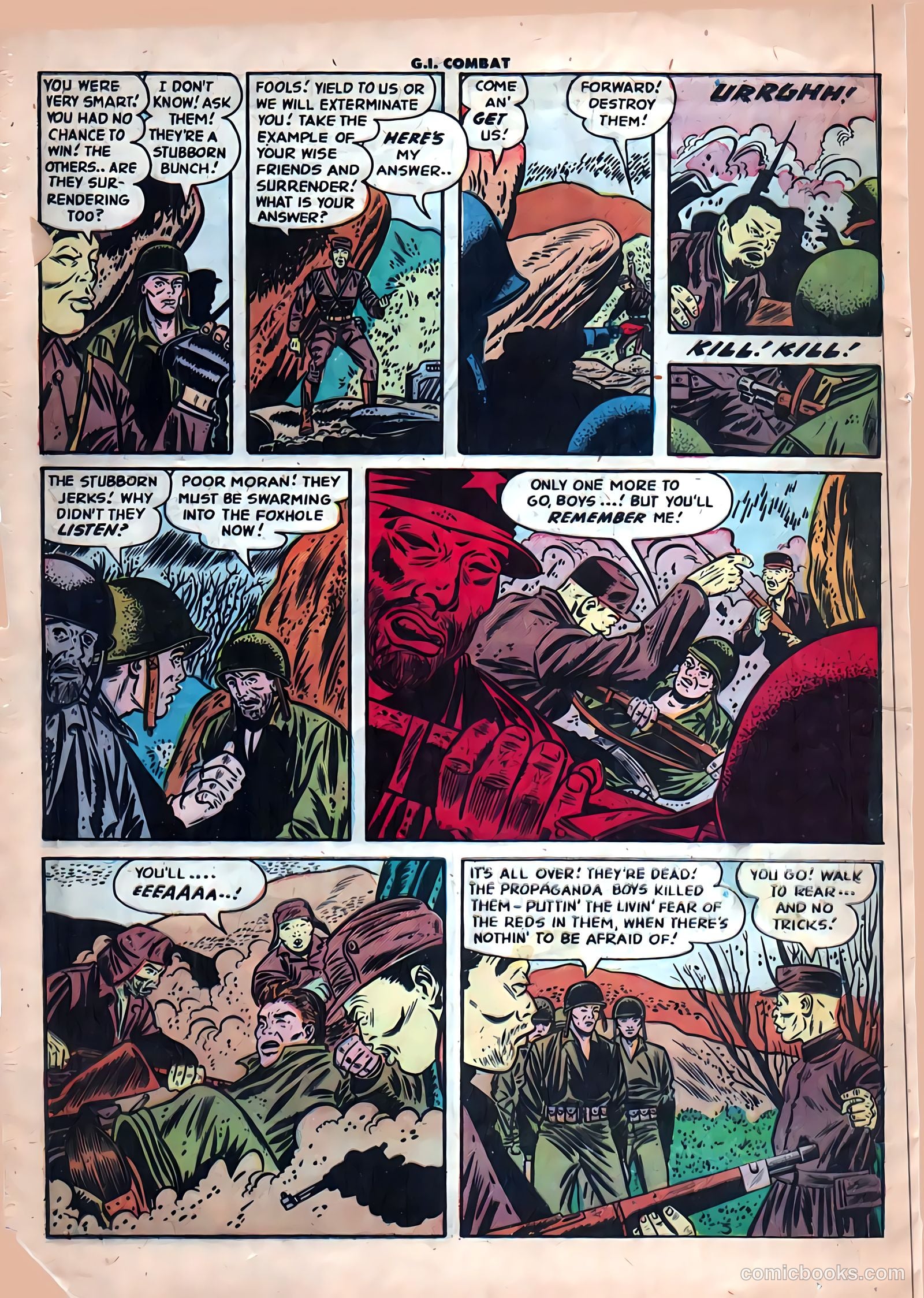 G.I. Combat #20 (1955) — page 13 of 33