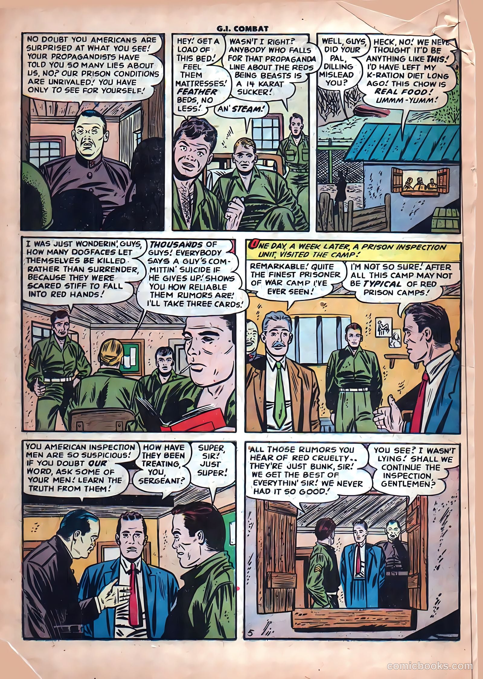 G.I. Combat #20 (1955) — page 15 of 33