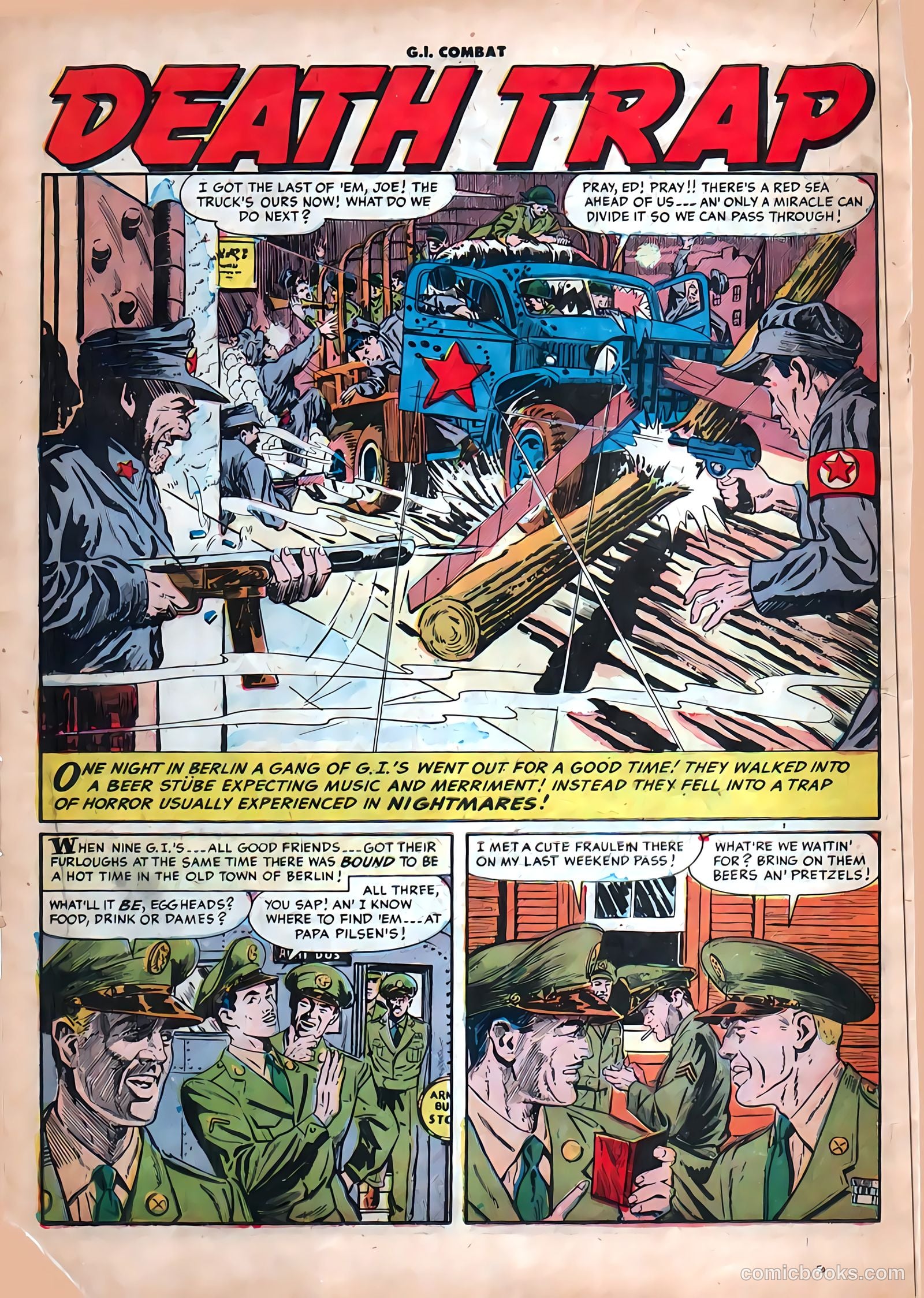 G.I. Combat #20 (1955) — page 17 of 33