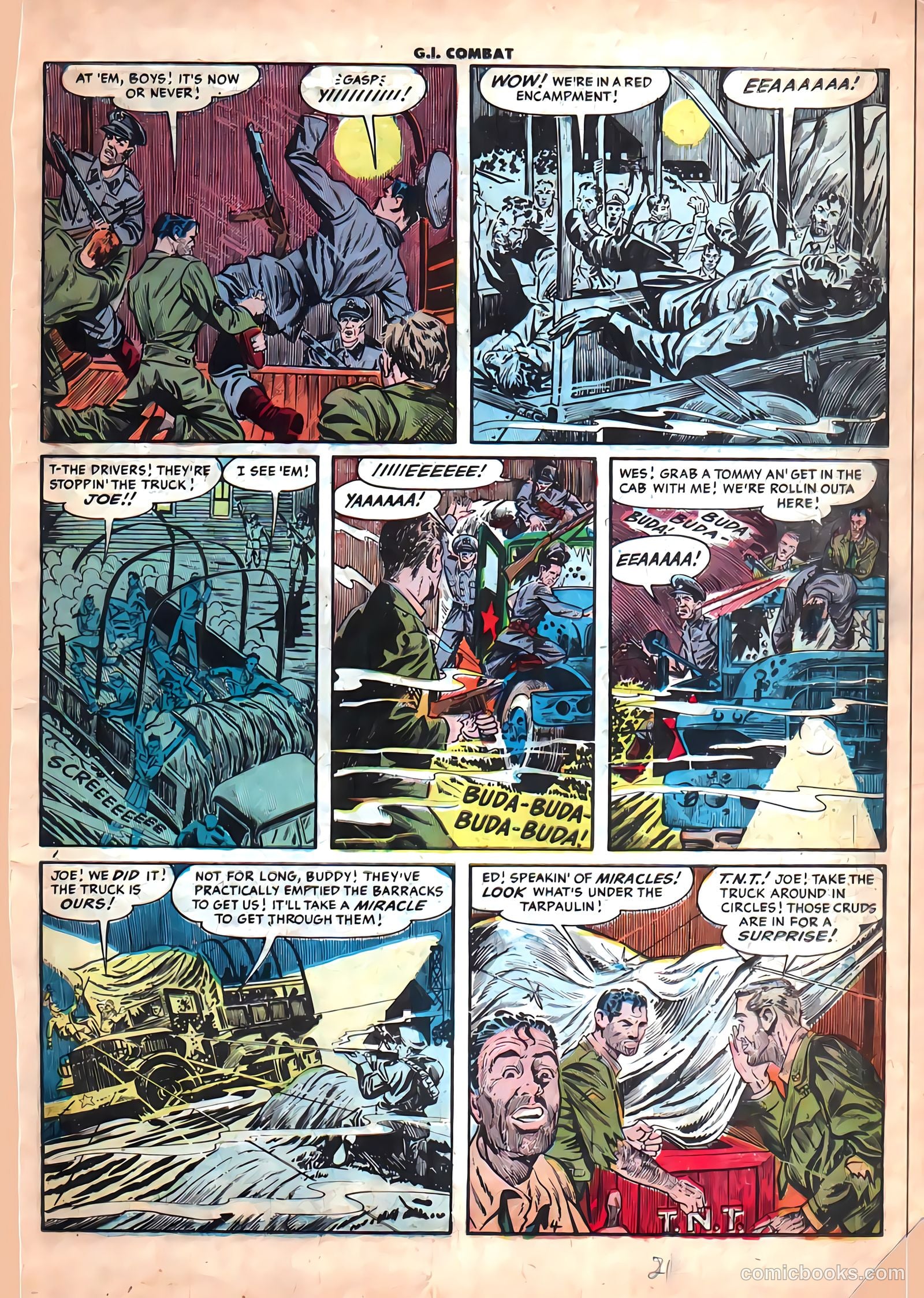 G.I. Combat #20 (1955) — page 20 of 33