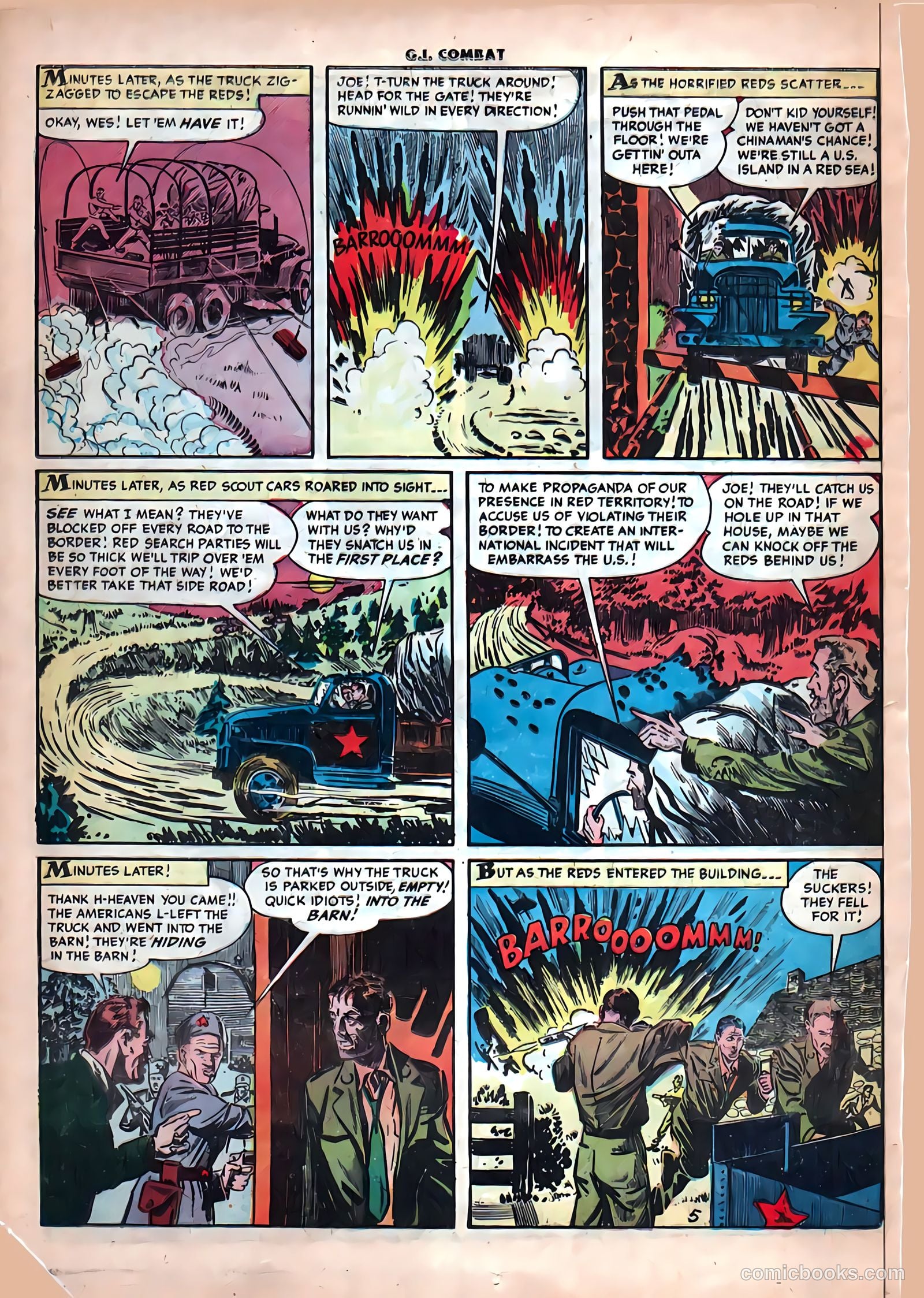 G.I. Combat #20 (1955) — page 21 of 33