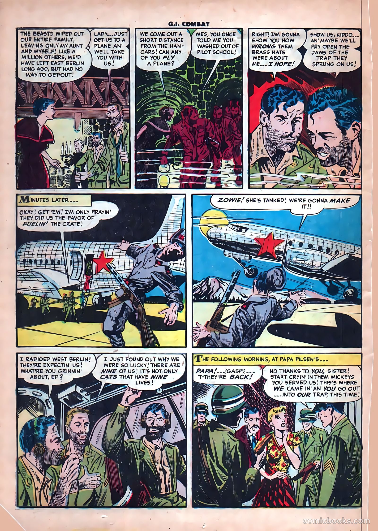 G.I. Combat #20 (1955) — page 25 of 33