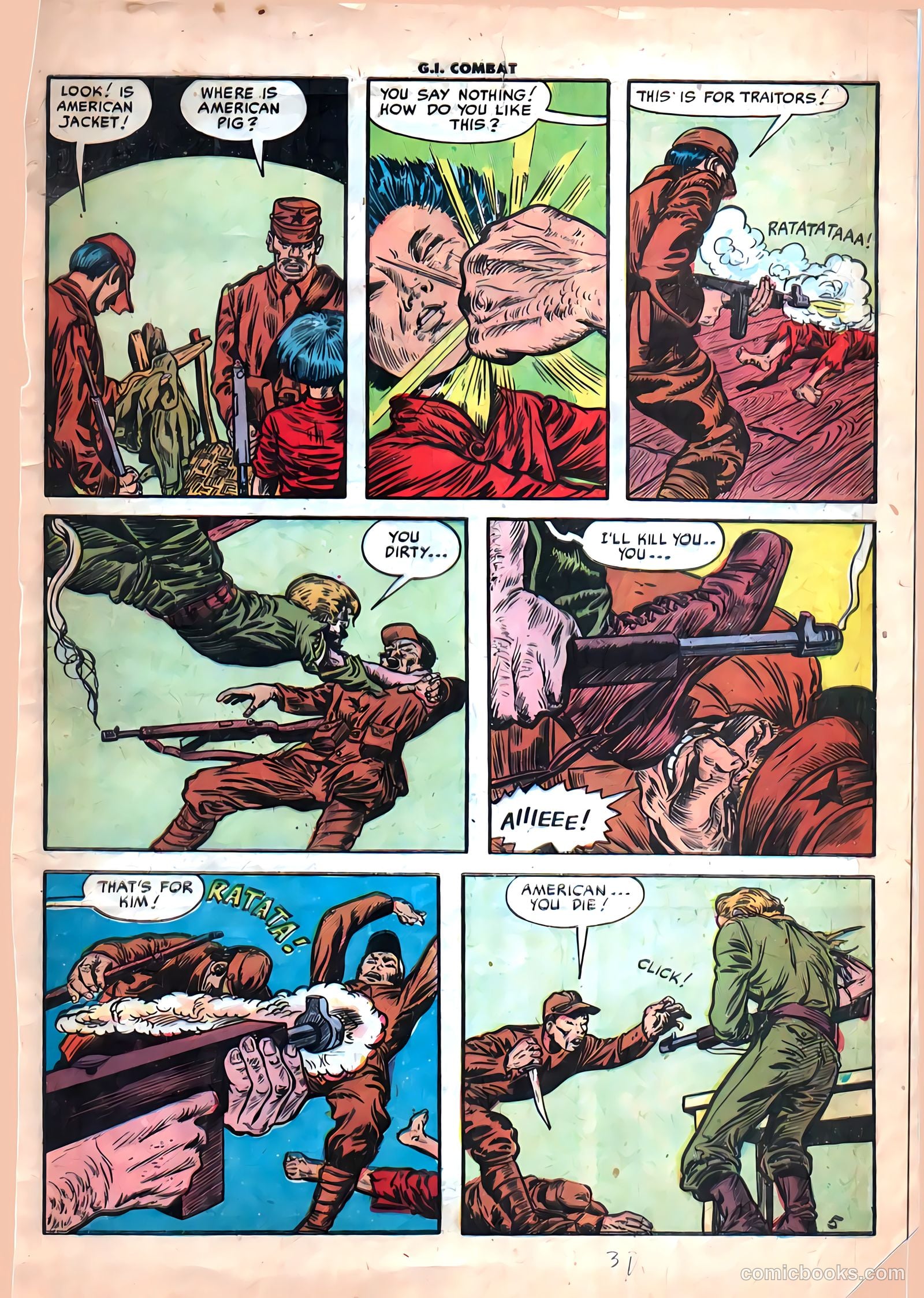 G.I. Combat #20 (1955) — page 30 of 33