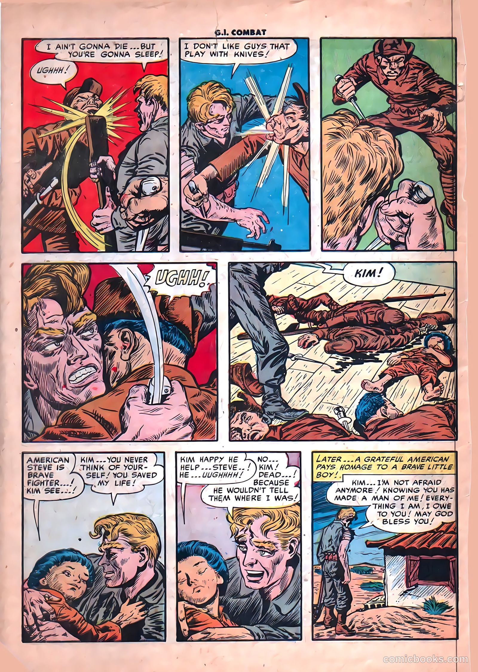 G.I. Combat #20 (1955) — page 31 of 33