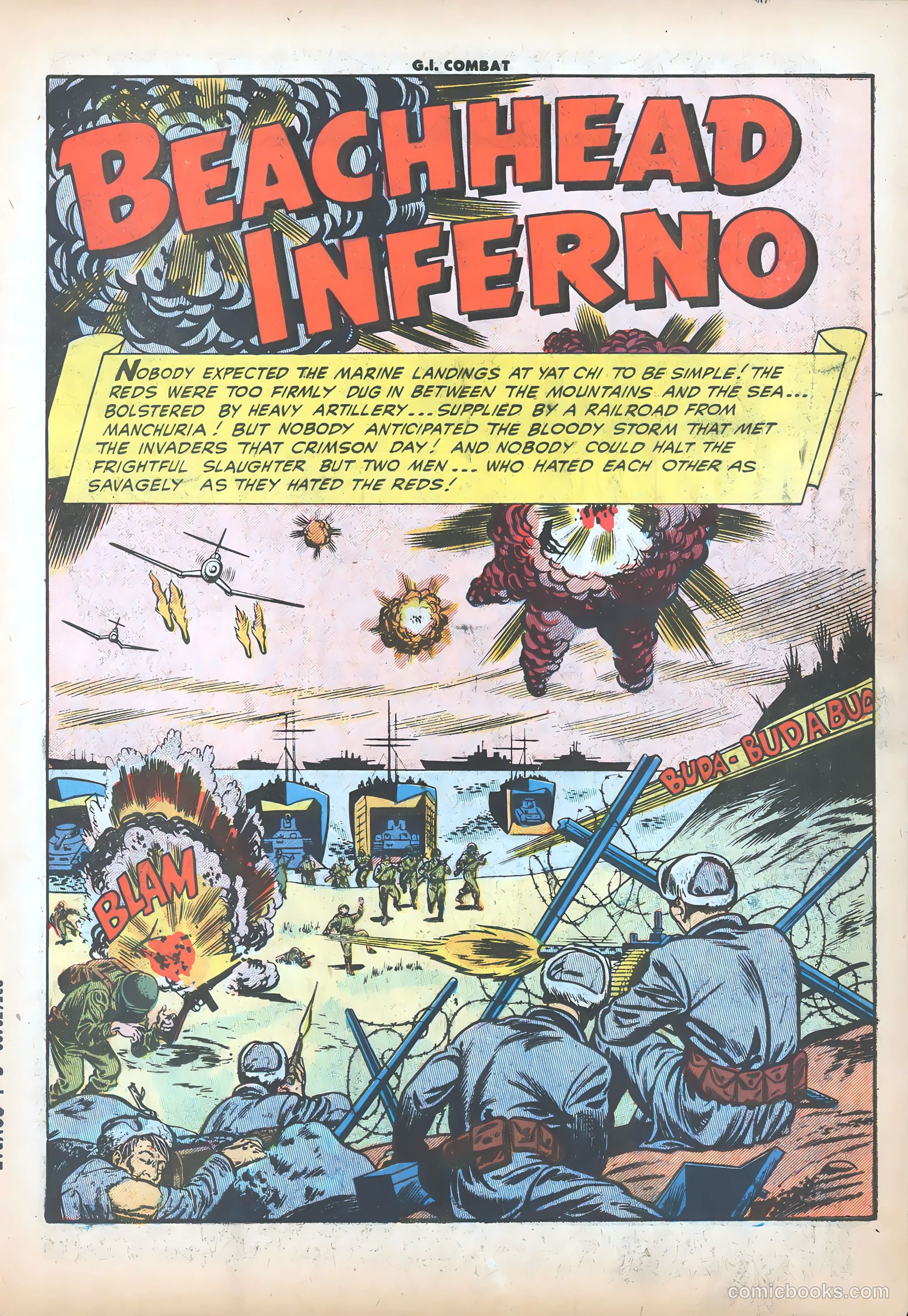 G.I. Combat #23 (1955) — page 3 of 35