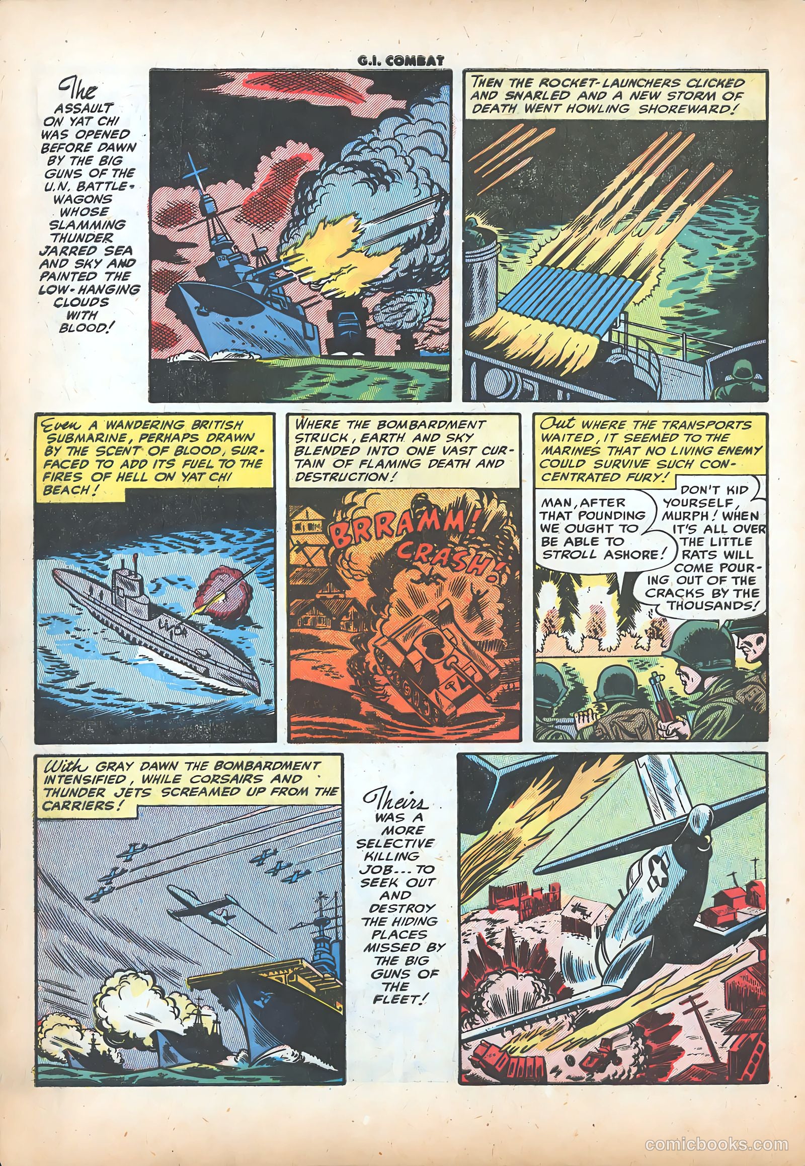 G.I. Combat #23 (1955) — page 4 of 35