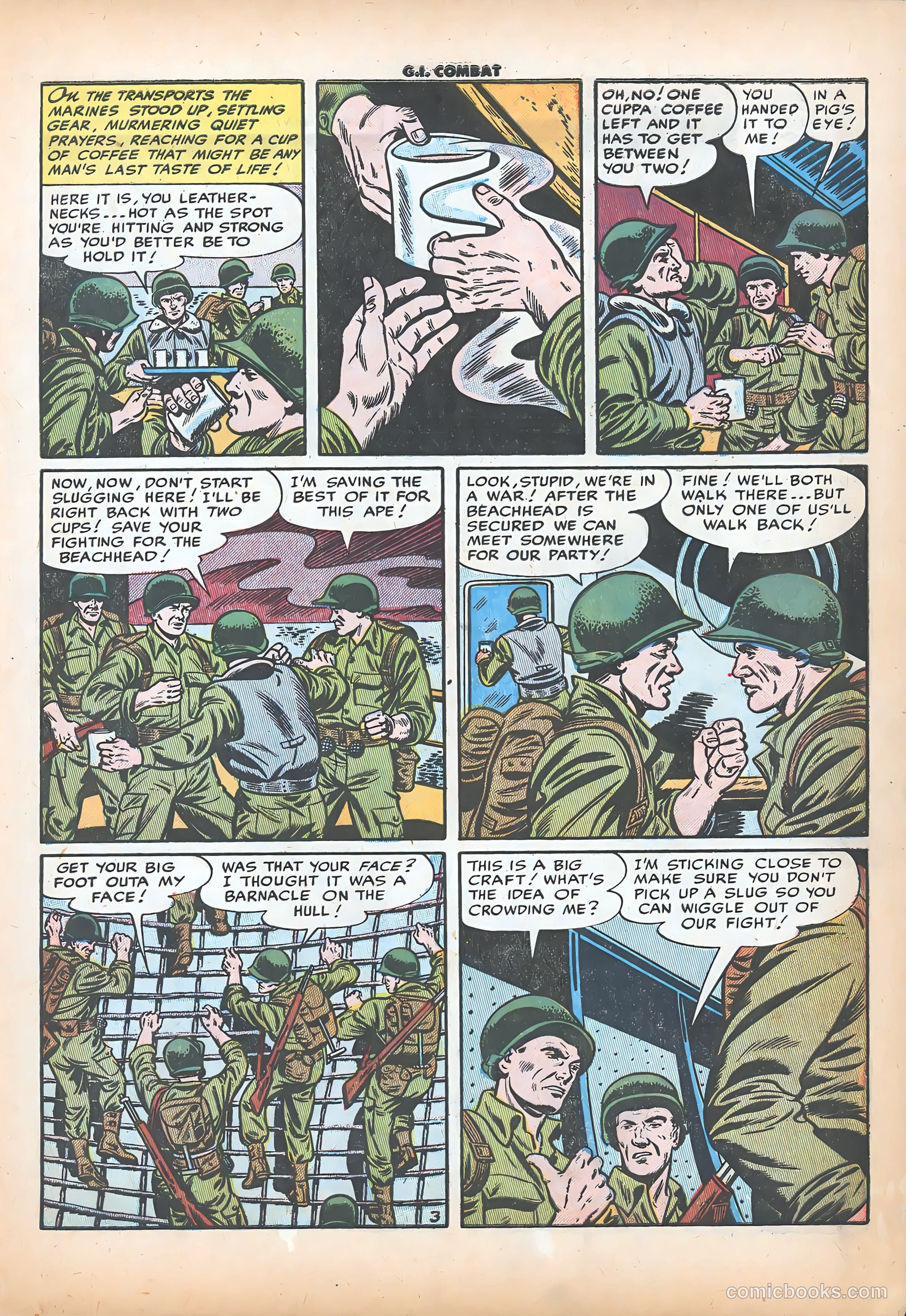 G.I. Combat #23 (1955) — page 5 of 35
