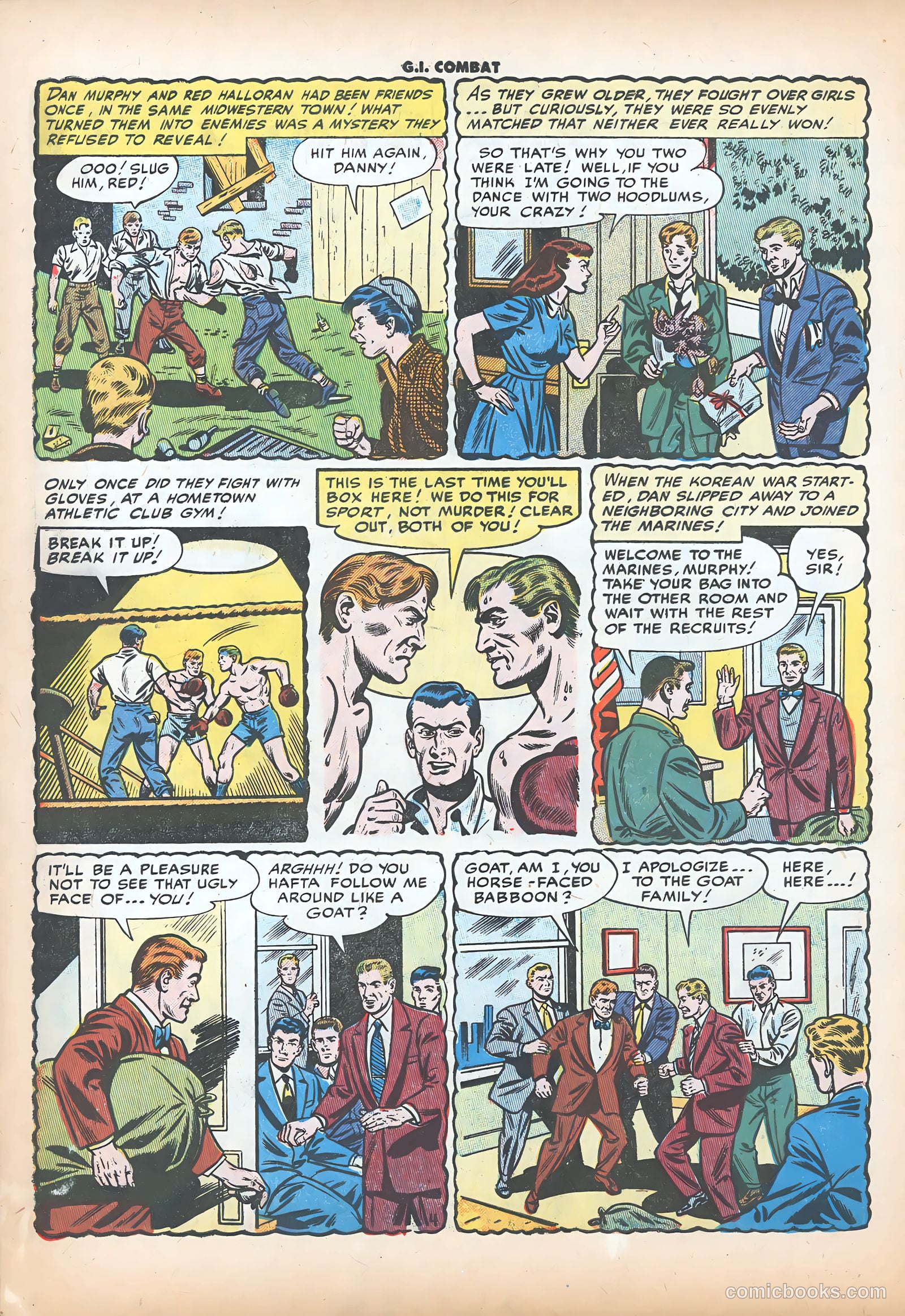 G.I. Combat #23 (1955) — page 6 of 35