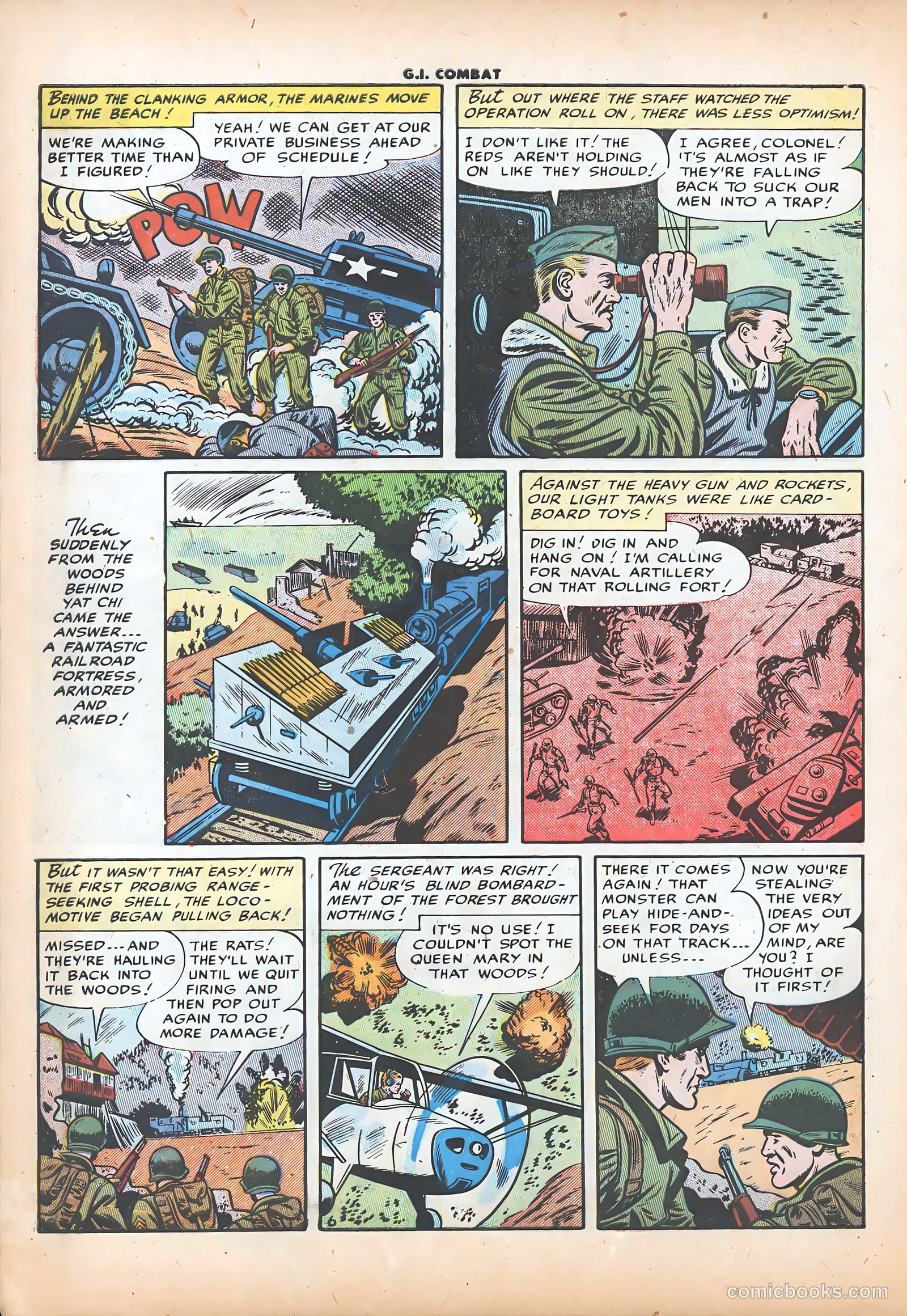 G.I. Combat #23 (1955) — page 8 of 35