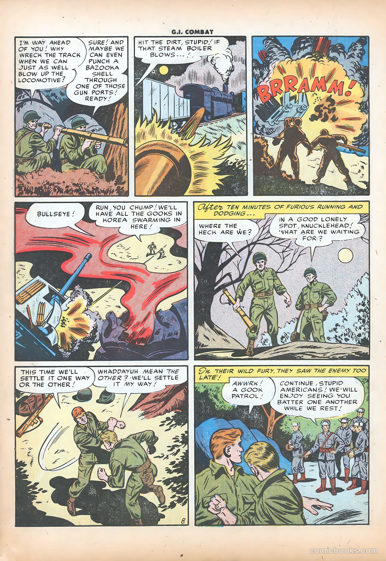G.I. Combat #23 (1955) — page 10 of 35