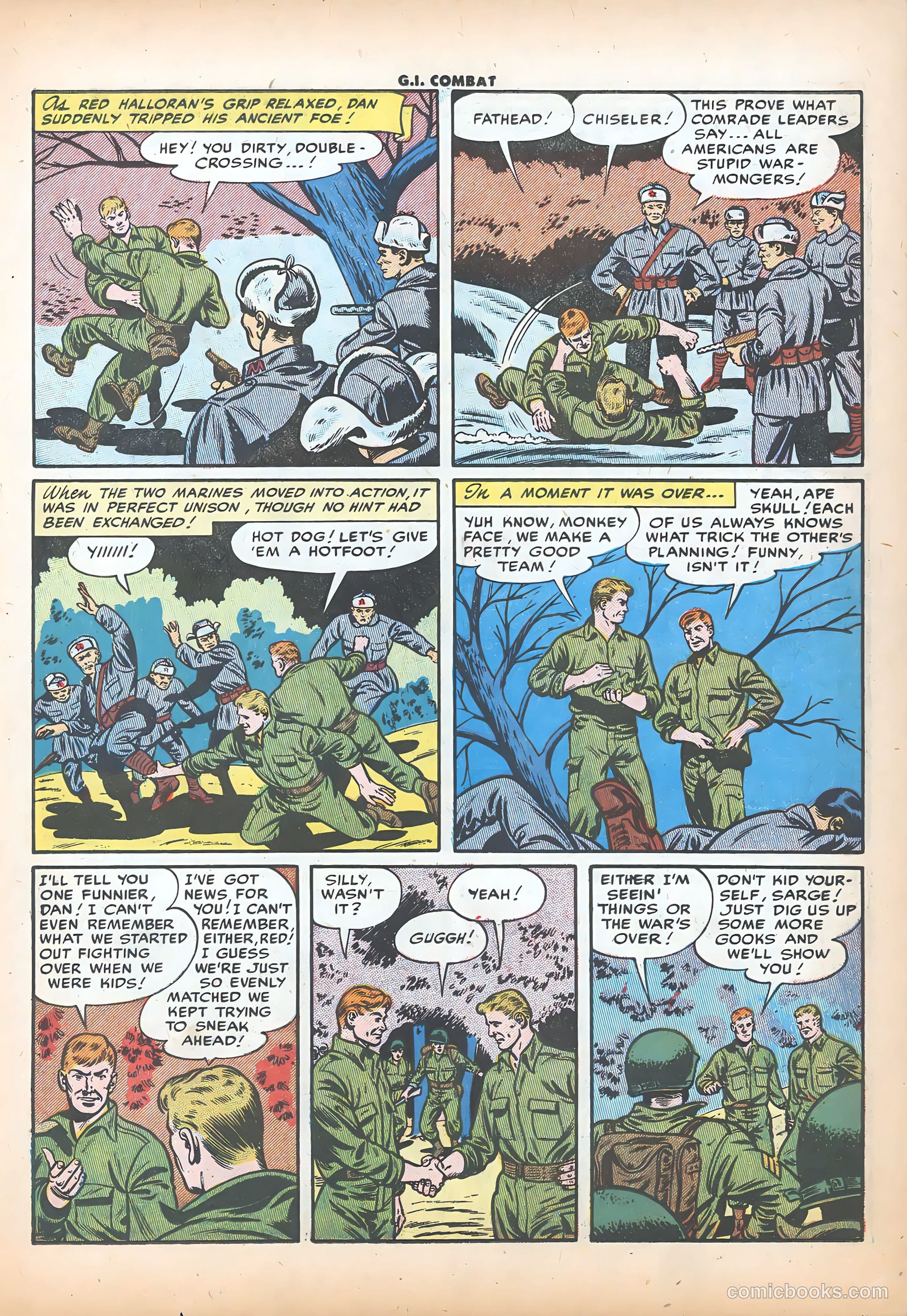 G.I. Combat #23 (1955) — page 11 of 35
