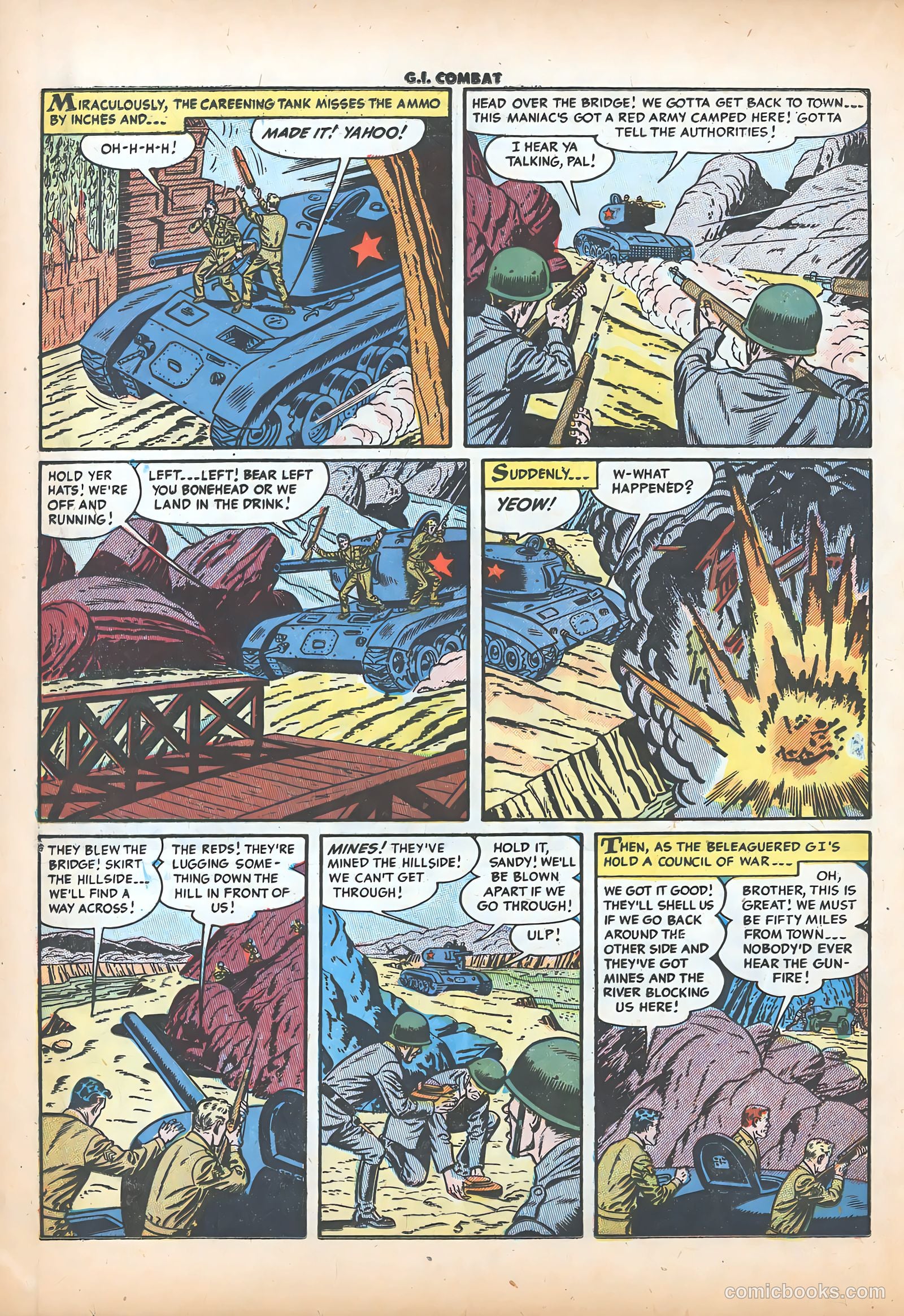 G.I. Combat #23 (1955) — page 16 of 35