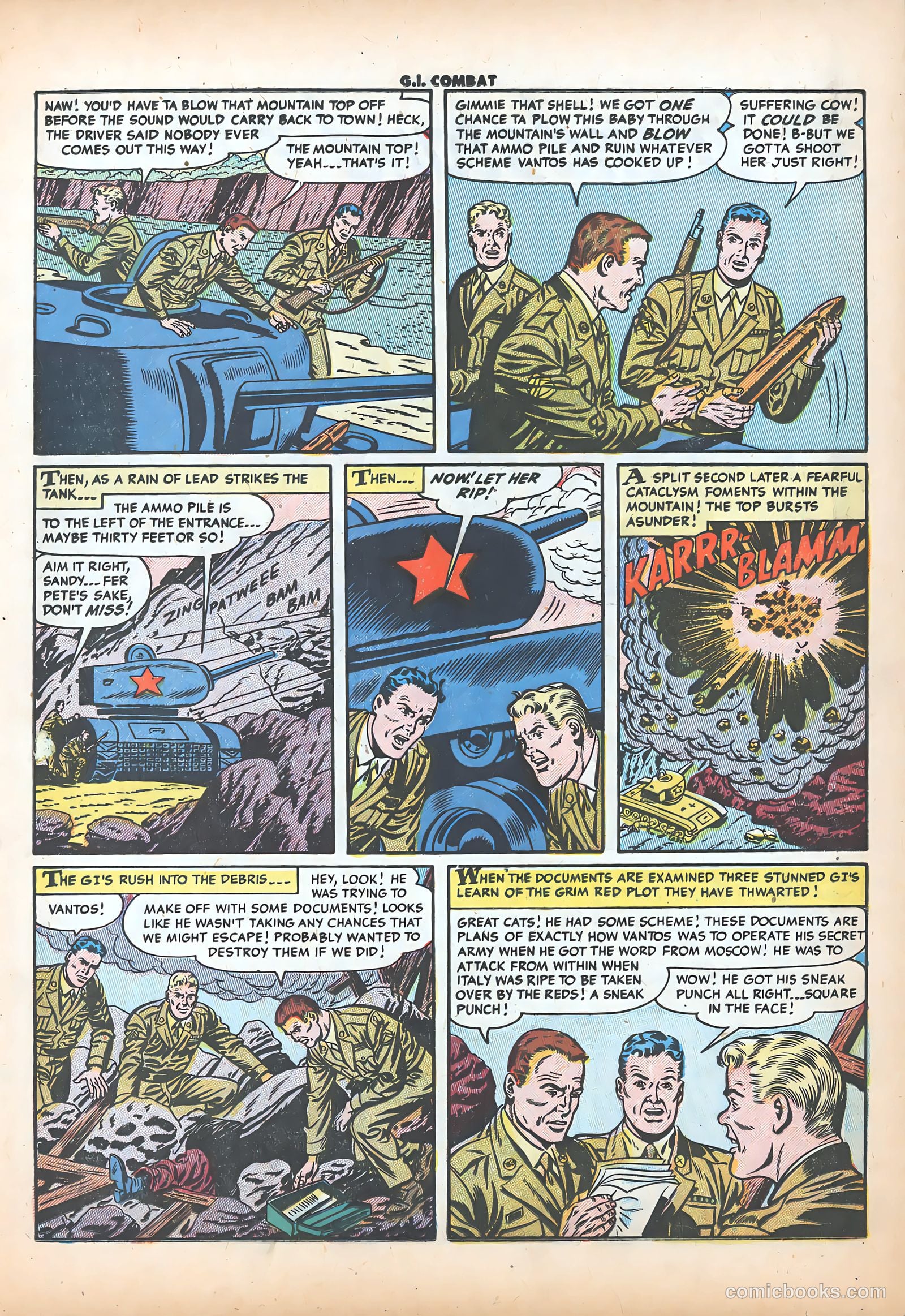G.I. Combat #23 (1955) — page 17 of 35