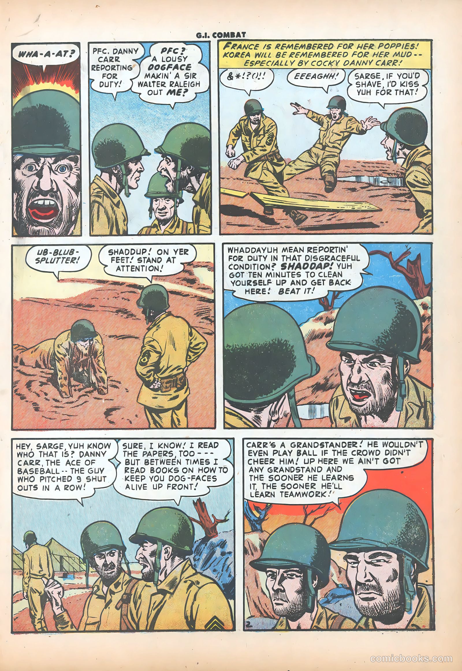 G.I. Combat #23 (1955) — page 19 of 35