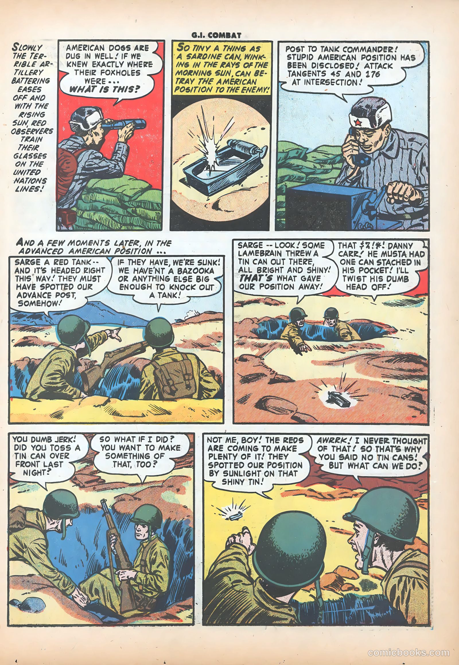 G.I. Combat #23 (1955) — page 23 of 35