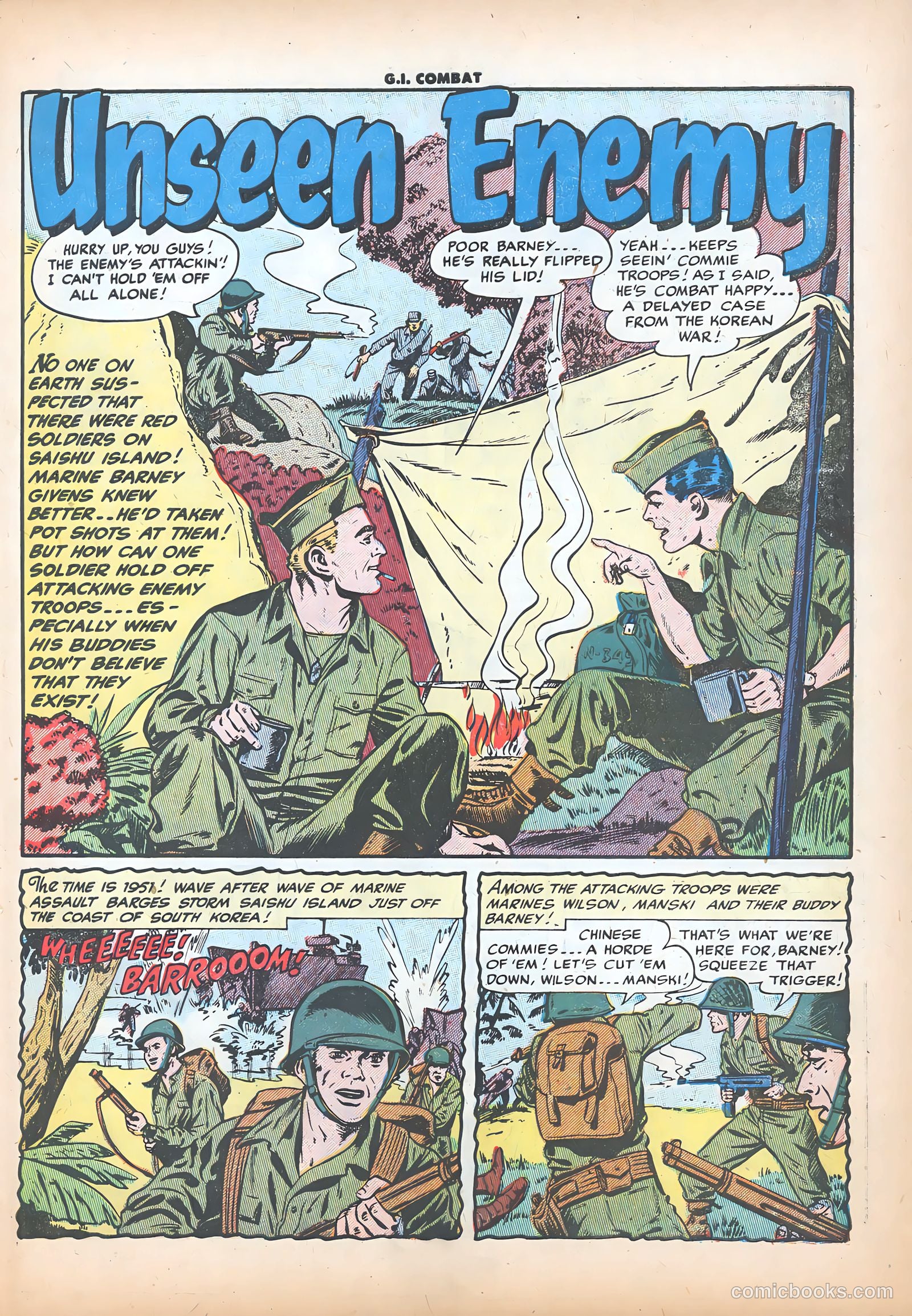 G.I. Combat #23 (1955) — page 27 of 35