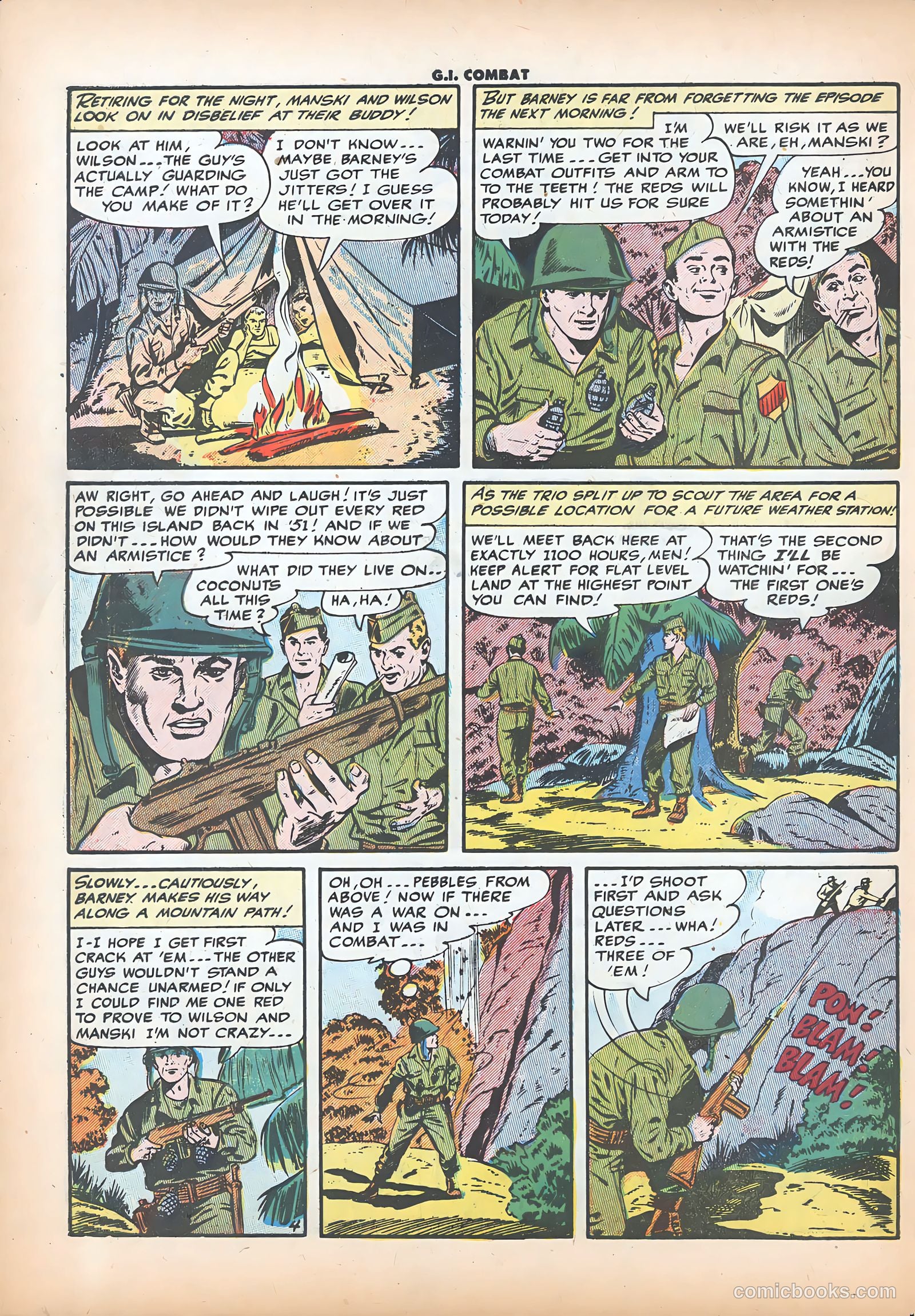 G.I. Combat #23 (1955) — page 30 of 35