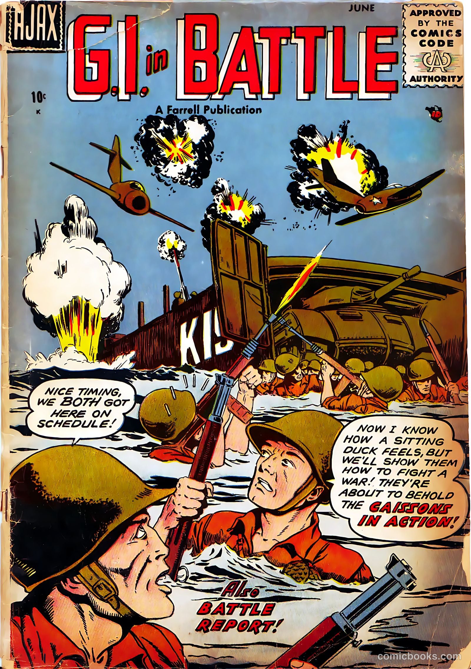 G. I. in Battle #2 cover