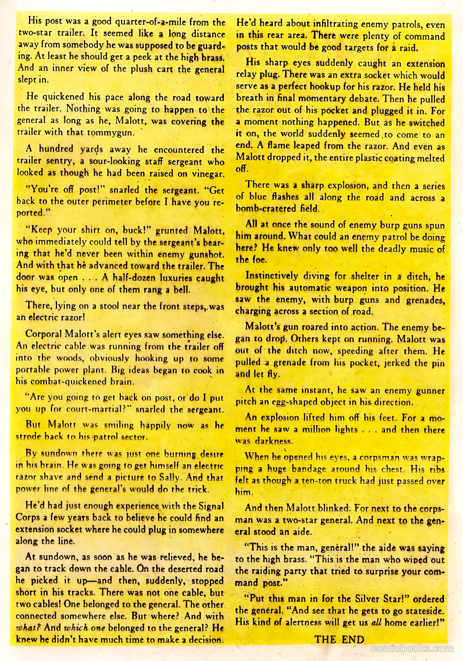G.I. Joe #10 (1952) — page 25