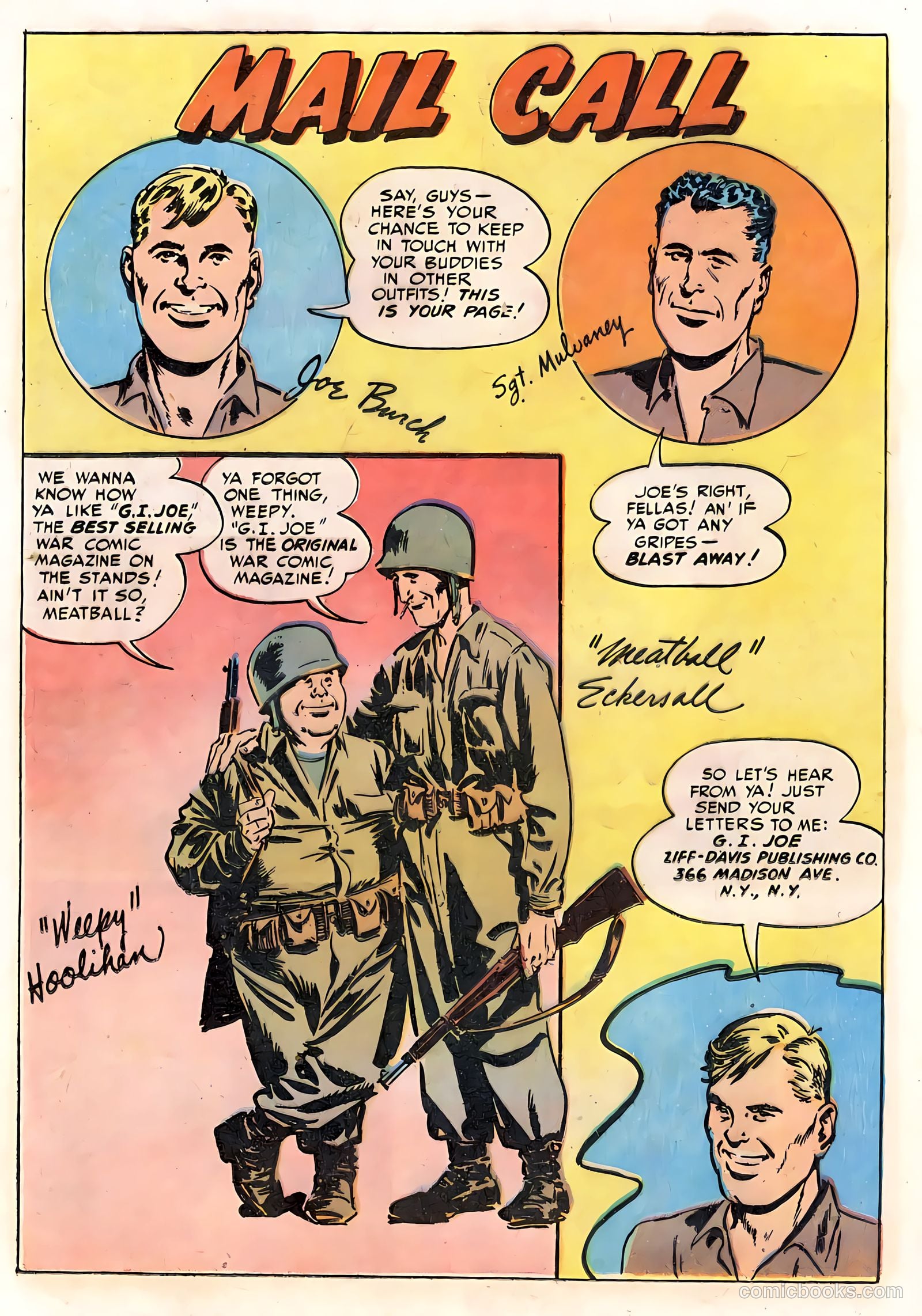 G.I. Joe #10 (1952) — page 34