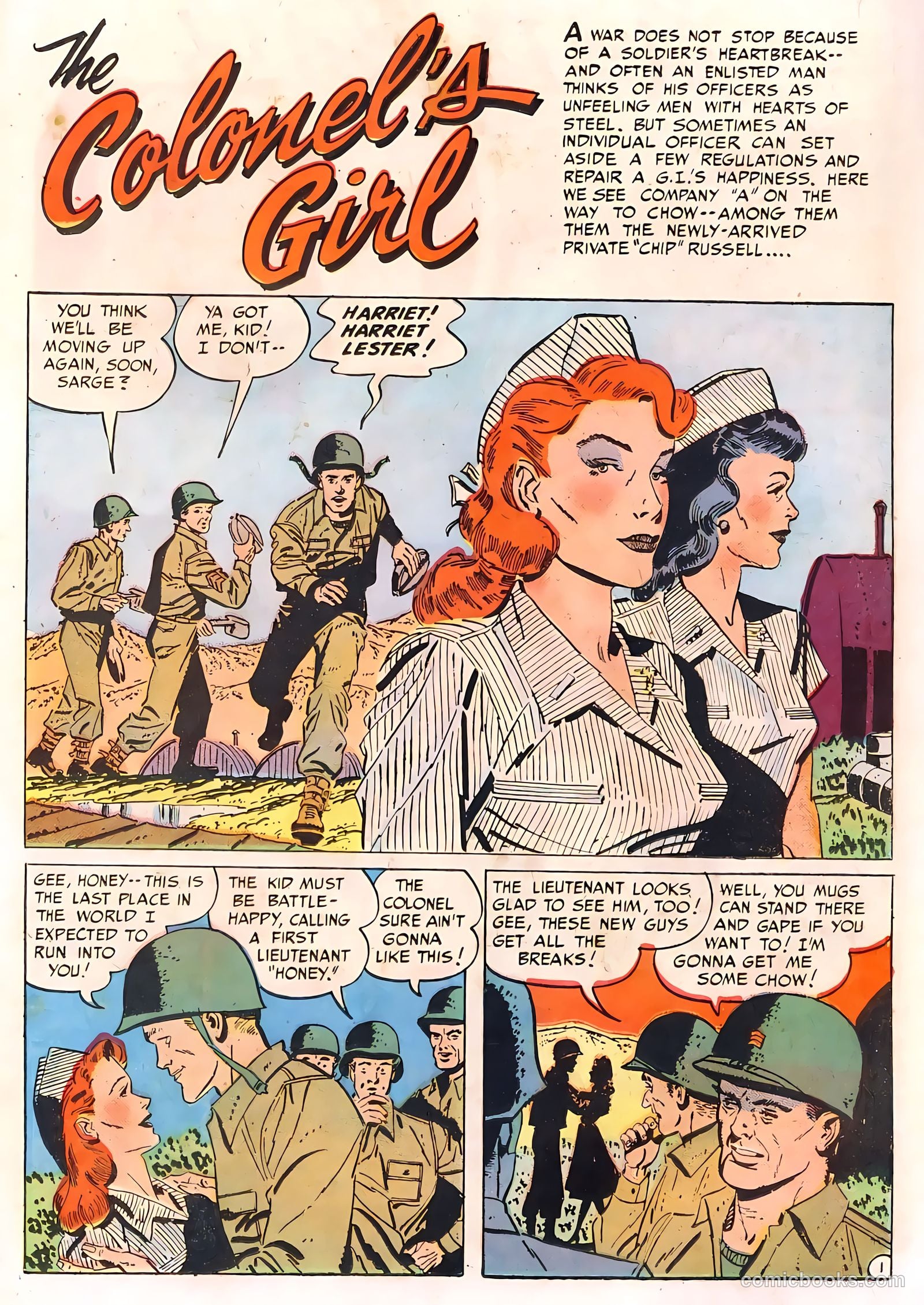 G.I. Joe #10 (1952) — page 35