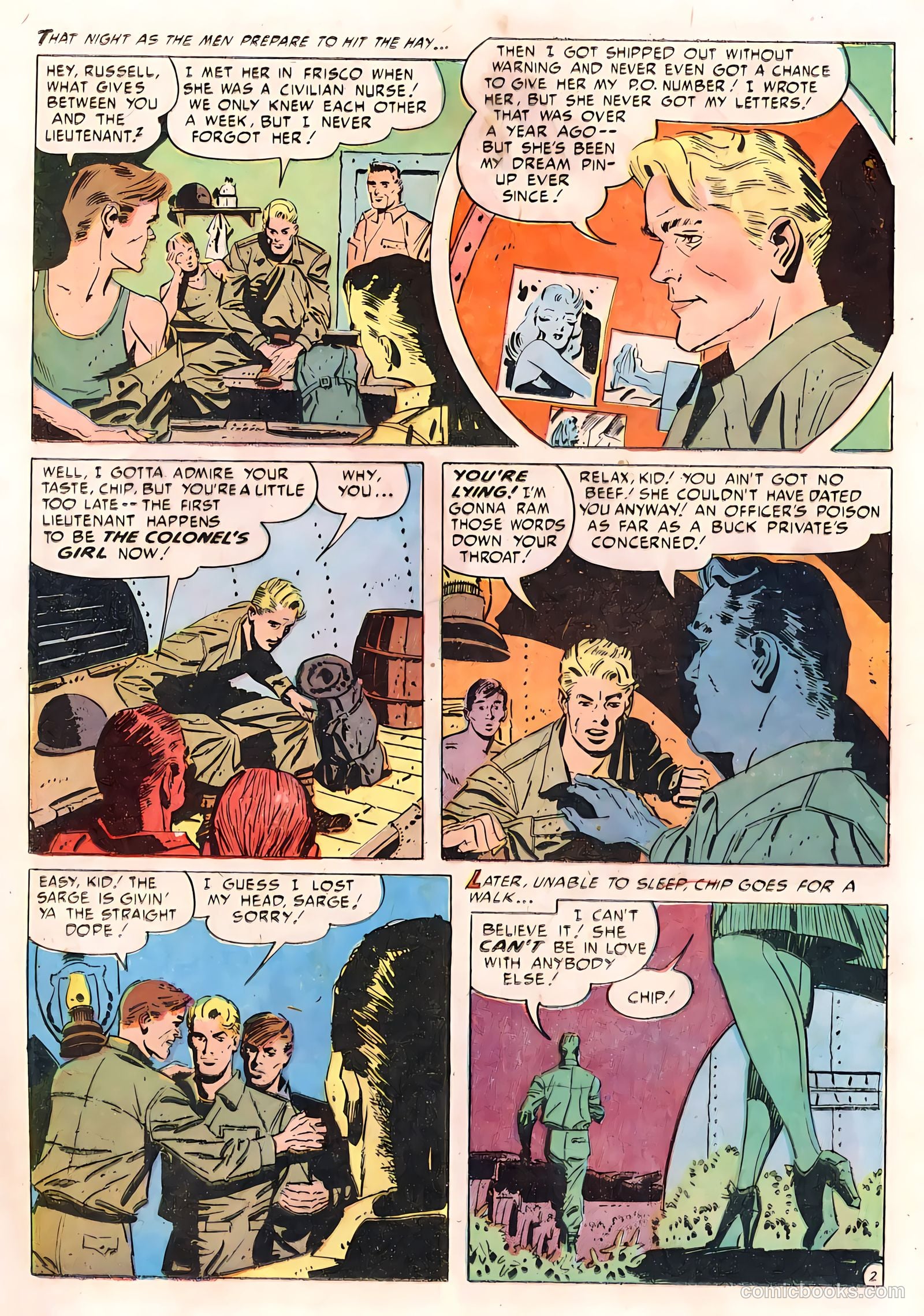 G.I. Joe #10 (1952) — page 36