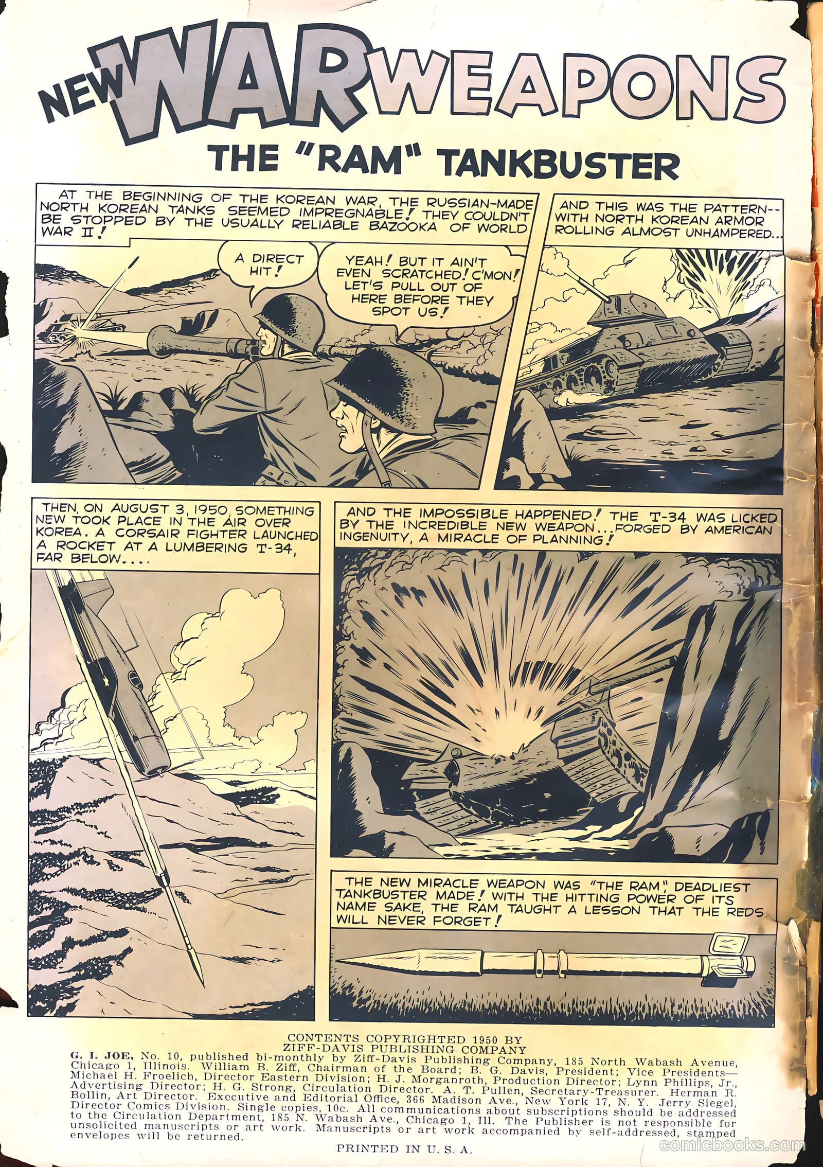 G.I. Joe #10 (1950) — page 2